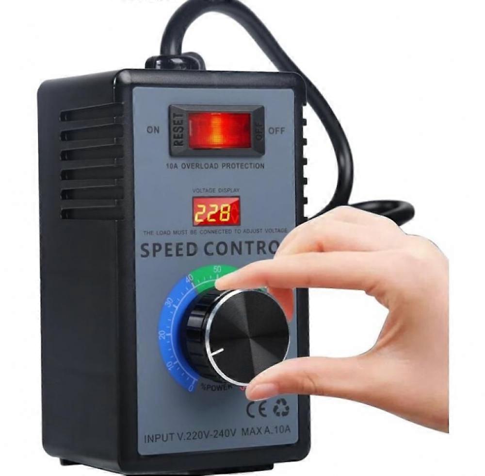 Speed Controller for 220V Motor Speed Controller Voltage Regulator Use for Angle Grinders/Blowers/Circular Saws Voltage Regulator Peak Power 4000W.