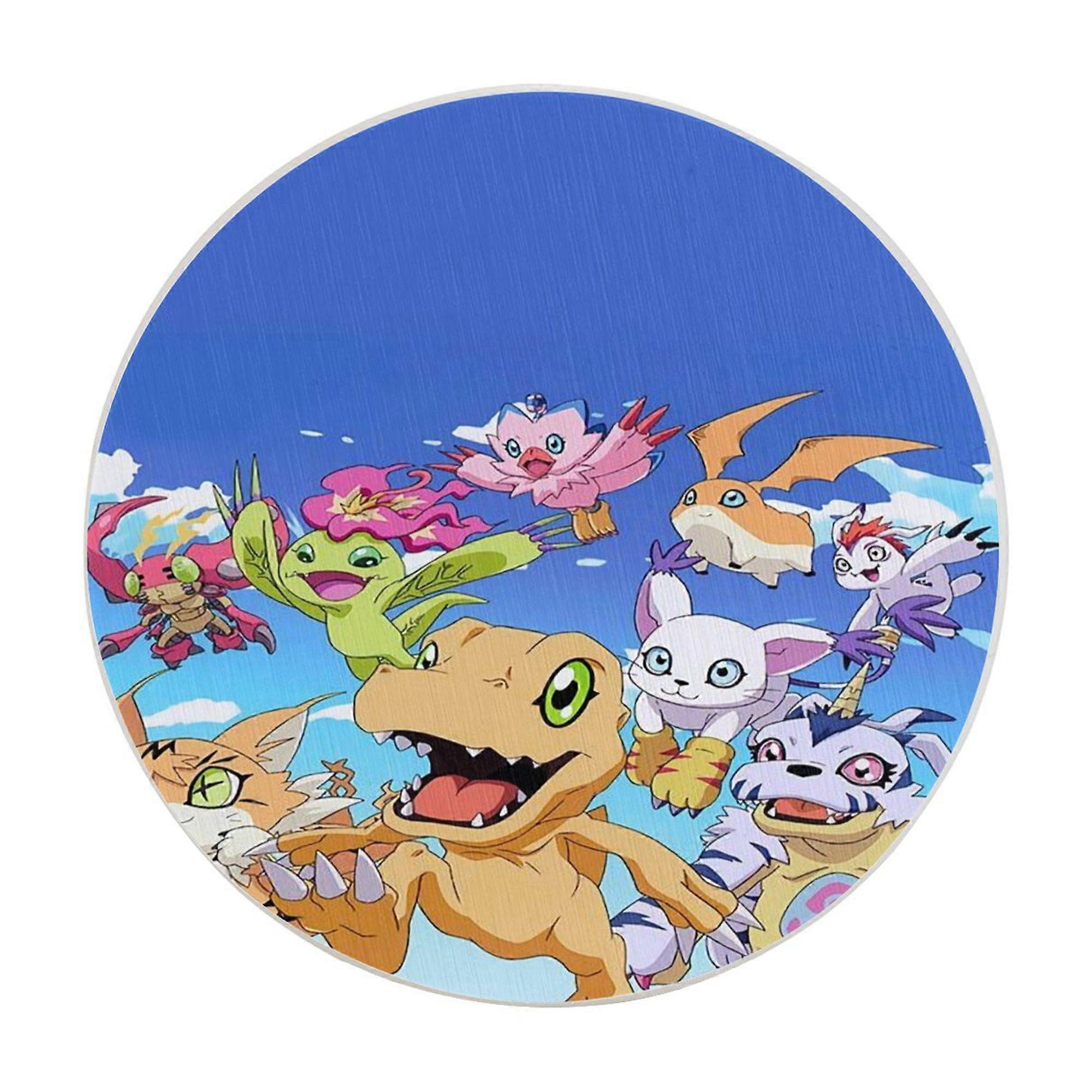 Digimon Absorbent diatomaceous earth coaster, odorless diatomaceous earth non-slip insulation protects the table top from damage One Size