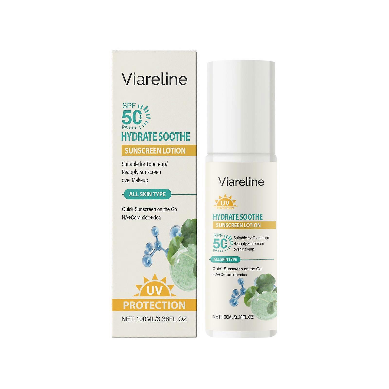 Viareline Moisturizing Protective Emulsion, Hydrates And Moisturizes The Water Temperature, Refreshing And Comfortable Care For The Skin