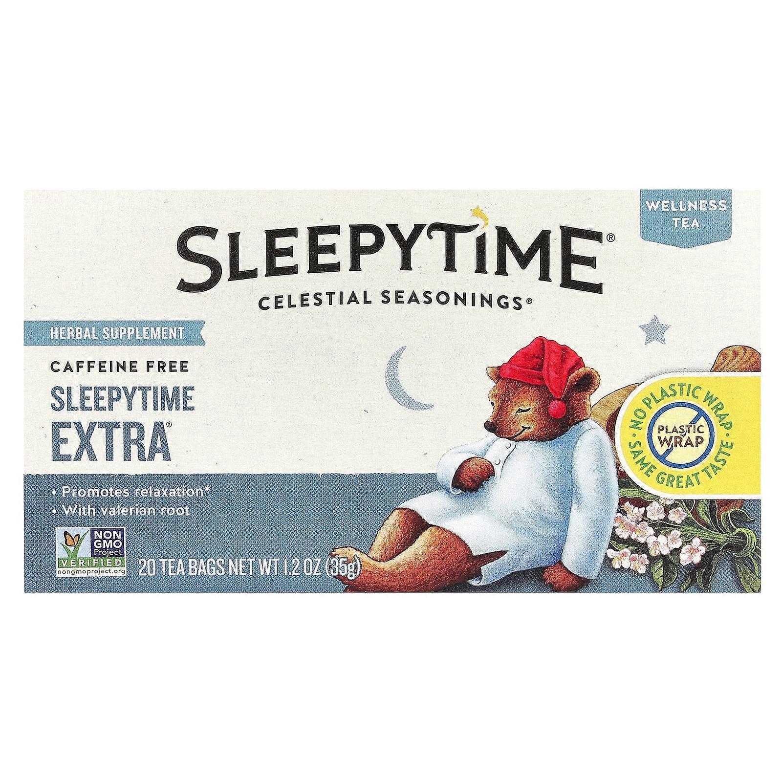 Sleepytime ExtraÃÂÃÂÃÂÃÂ¬ÃÂÃÂÃÂÃÂ, Wellness Tea, Caffeine Free, 20 Tea Bags, 1.2 oz (35 g)
