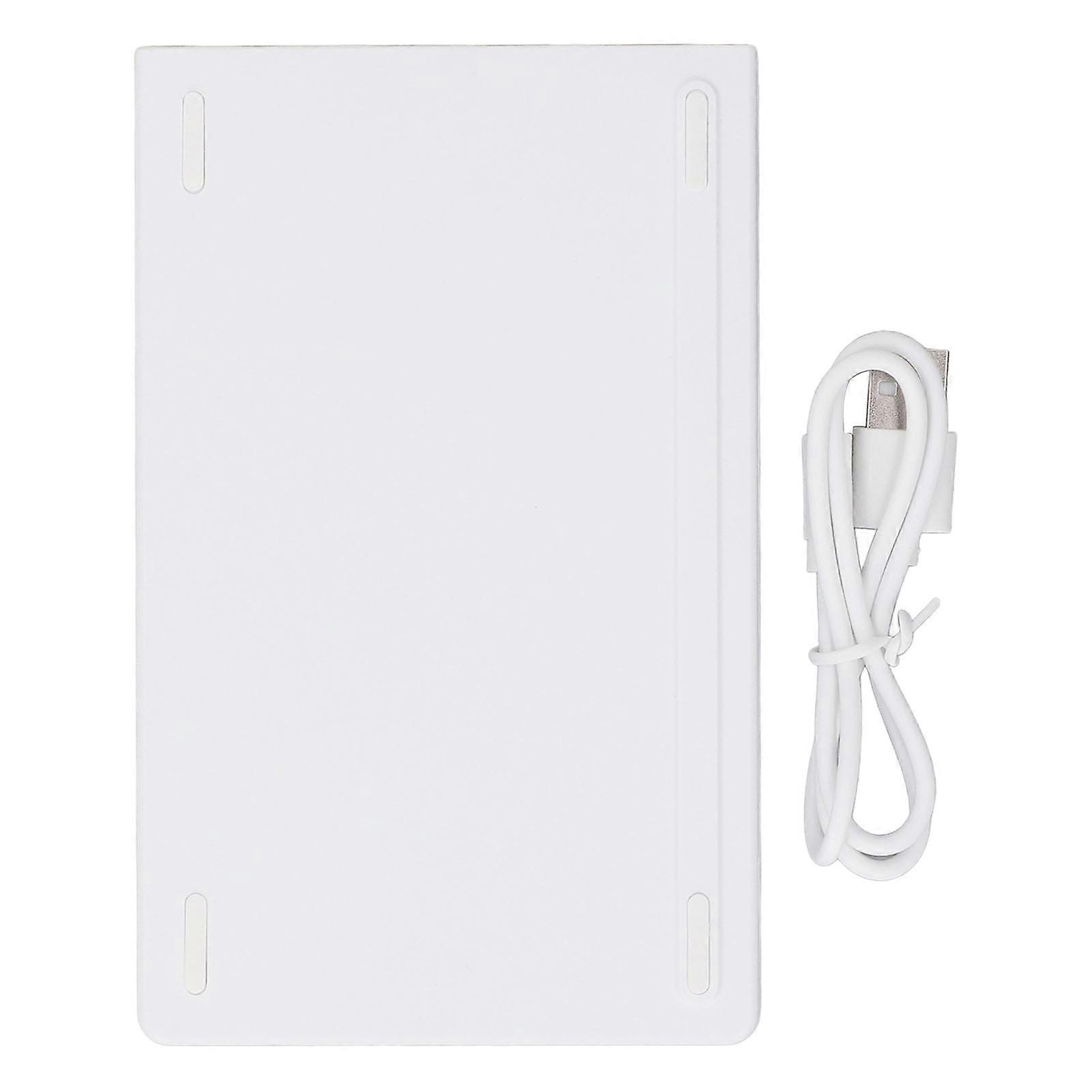 Foldable Bluetooth Keyboard 5.0 Rechargeable Ultra Slim Portable Wireless for Android Win White