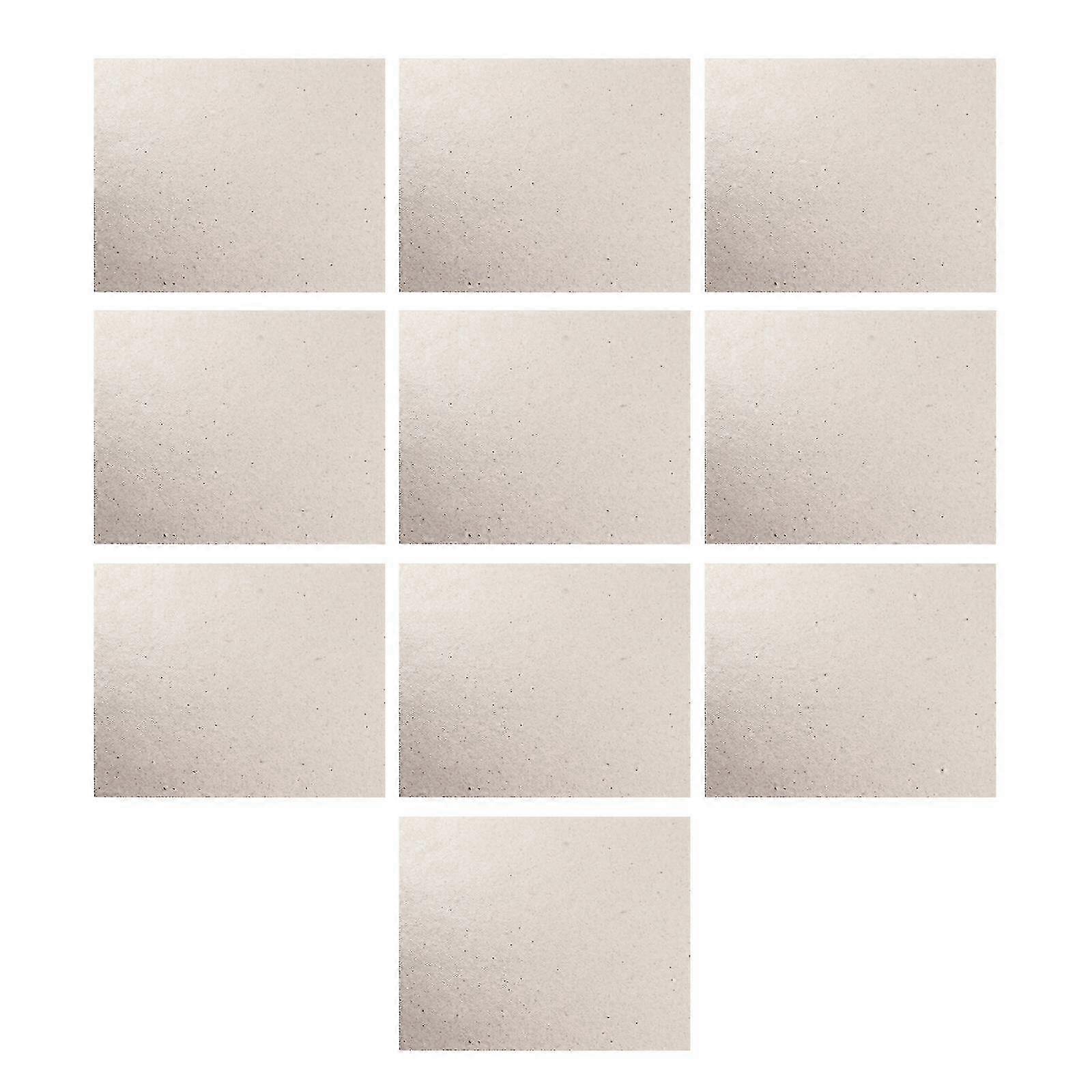 10pcs Waveguide Cover Replacement Hear-resistant Plate Microwave Supplies Z