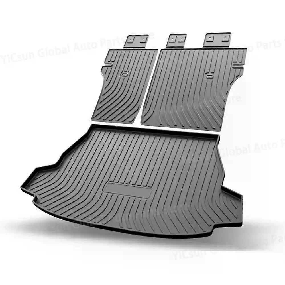 Car Rear Trunk Mat For Toyota C-HR CHR IZOA AX10 AX50 MK1 2016-2022 Waterproof Carpets Storage Pads Cargo Liner Auto Accessories