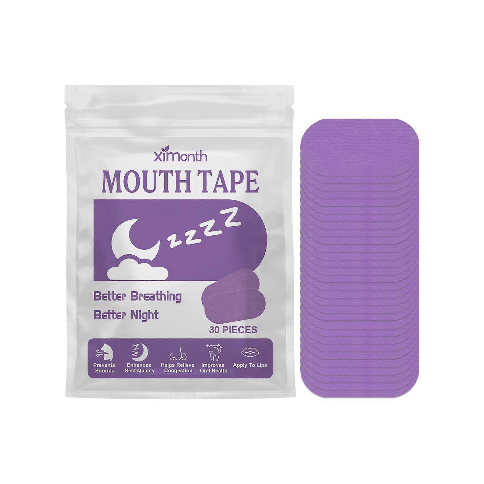 Ximonth Anti-Snoring Sleep Stickers Night Sleep Reduce Open Mouth Snoring Gentle Care Calm Rest Anti-Snoring Paster