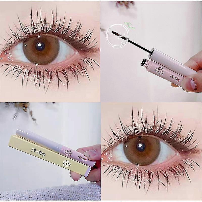 Ultra-fine Mascara Thick Curly Extended Eyelashes Waterproof Not Easy To Smudge