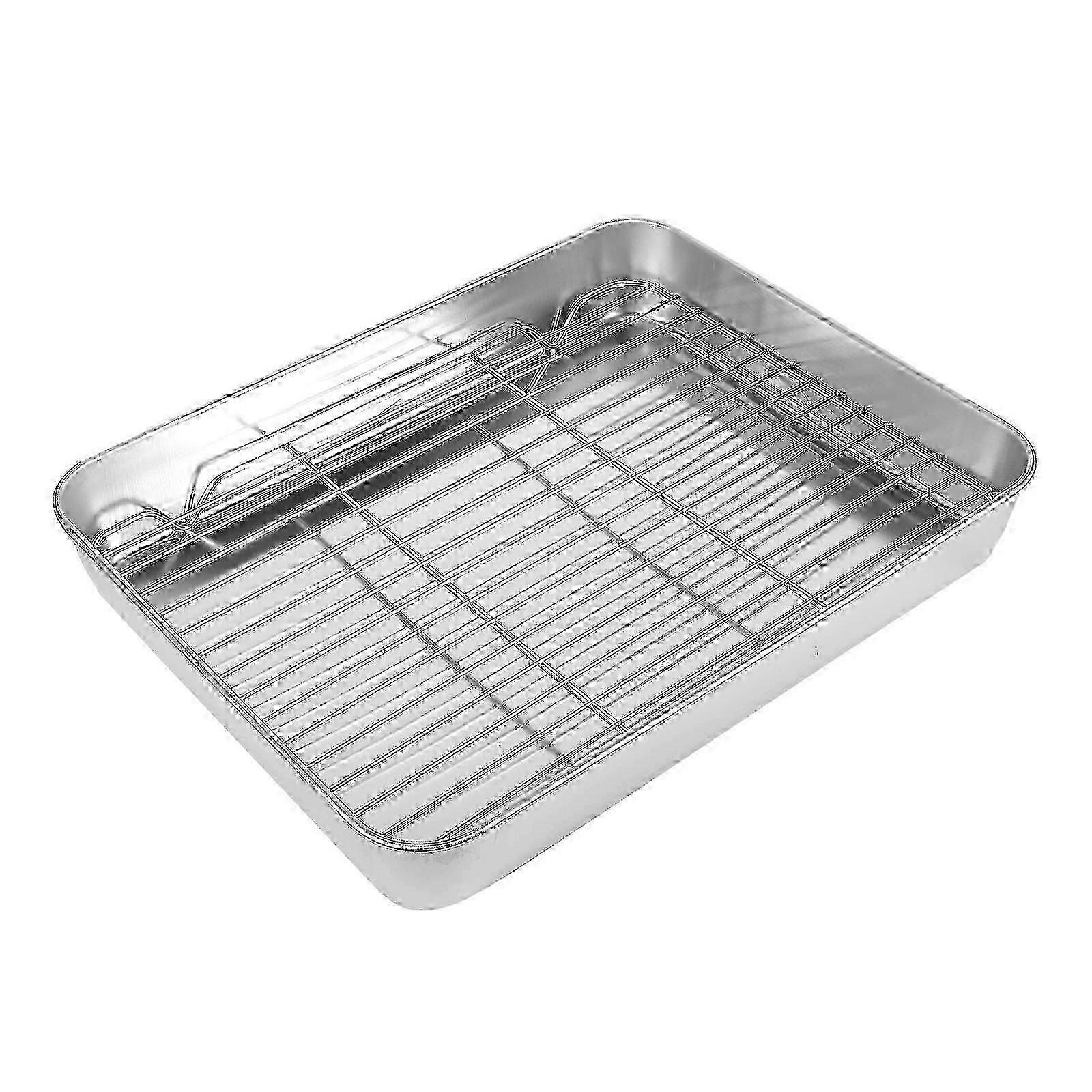 Turkey Roasting Rack Baking Pan Baking Plate Baking Sheets Rack Turkey Cooking Pan Meat Vegetables Pan