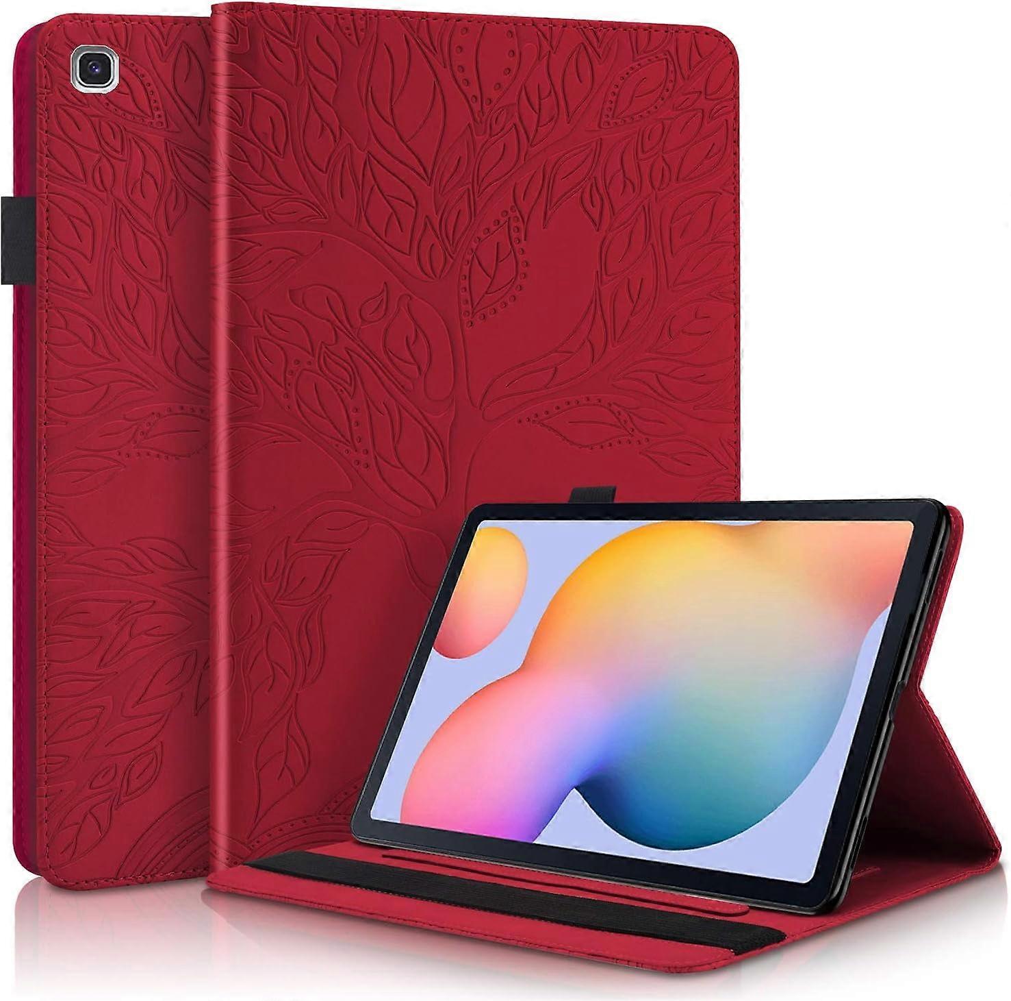 Case for compatible with Samsung Galaxy Tab S6 Lite 10.4 inch 2024 (SM-P620/SM-P625) PU Leather Multiple Angle Stand Flip Case