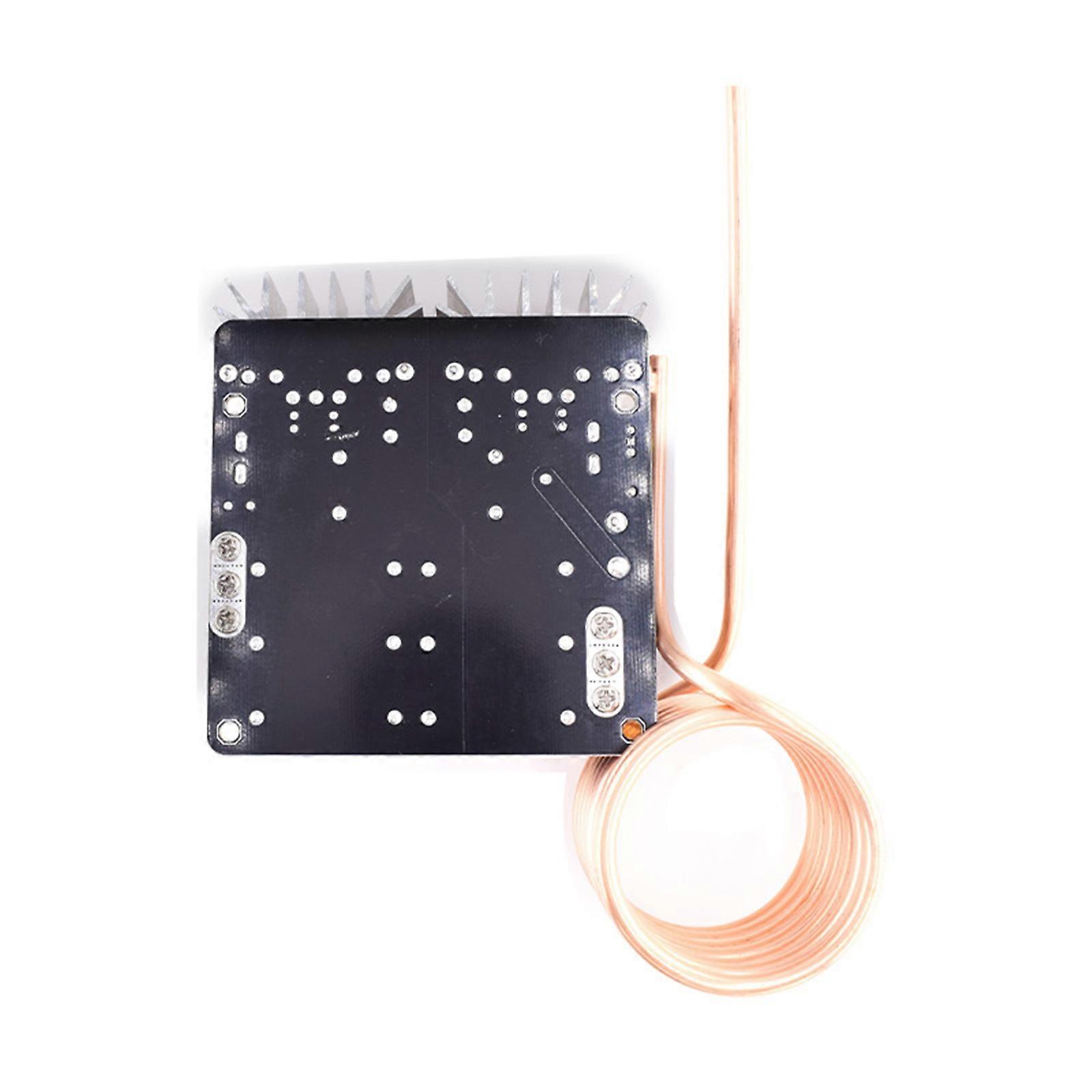 1000W ZVS Induction Heating Board 12V-48V Low Voltage Coil Flyback Driver Heater with Coil Heating Power Module Kit Multicolor