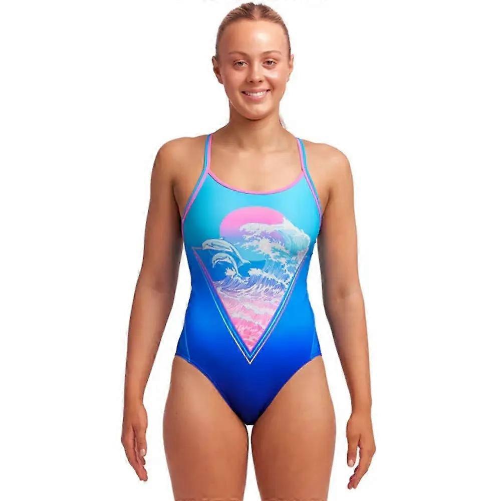 Funkita Flying Flipper Diamond Back Badeanzug