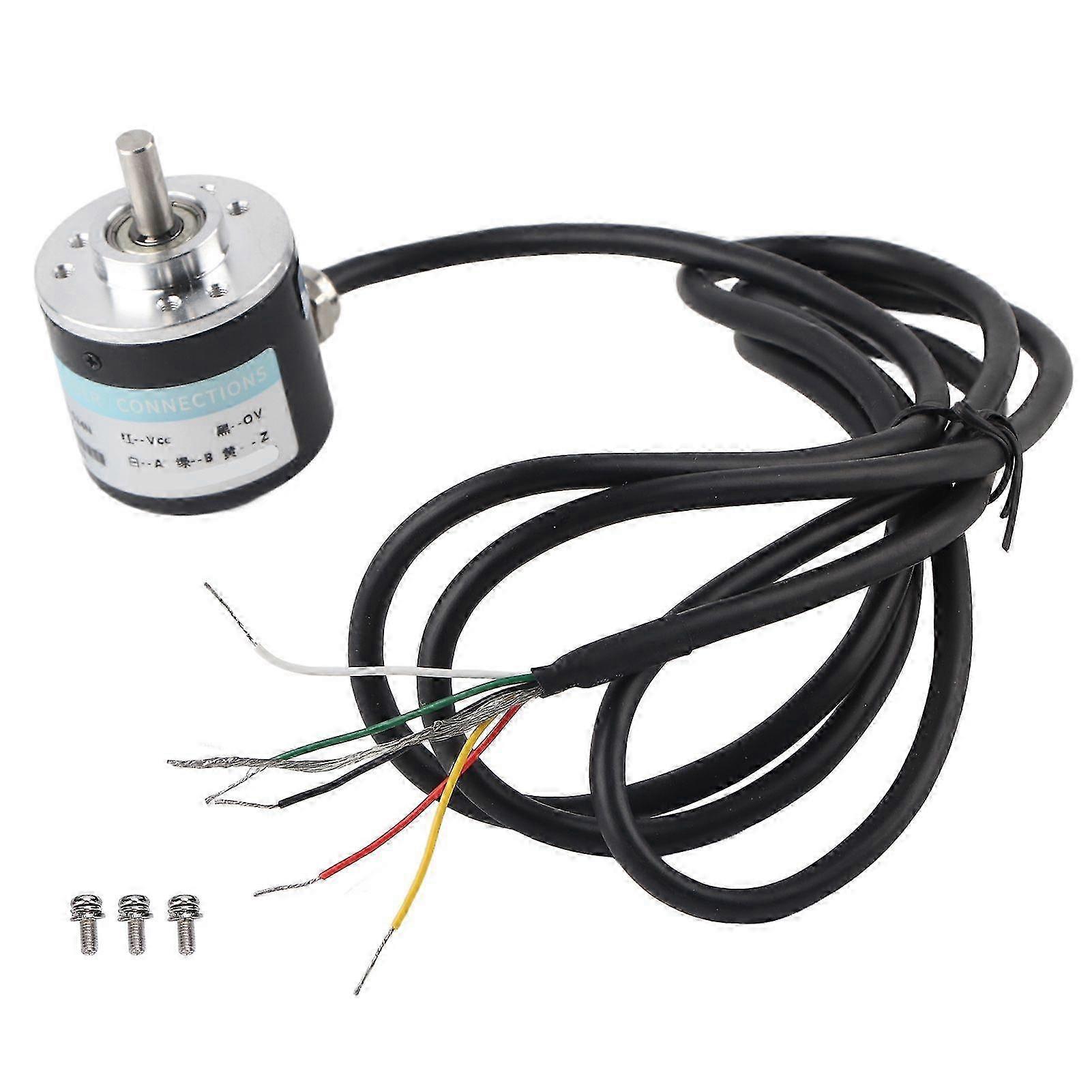Photoelectric Encoder ABZ 3Phase DC524V Solid Shaft for Office Automation Engineering Field600Z