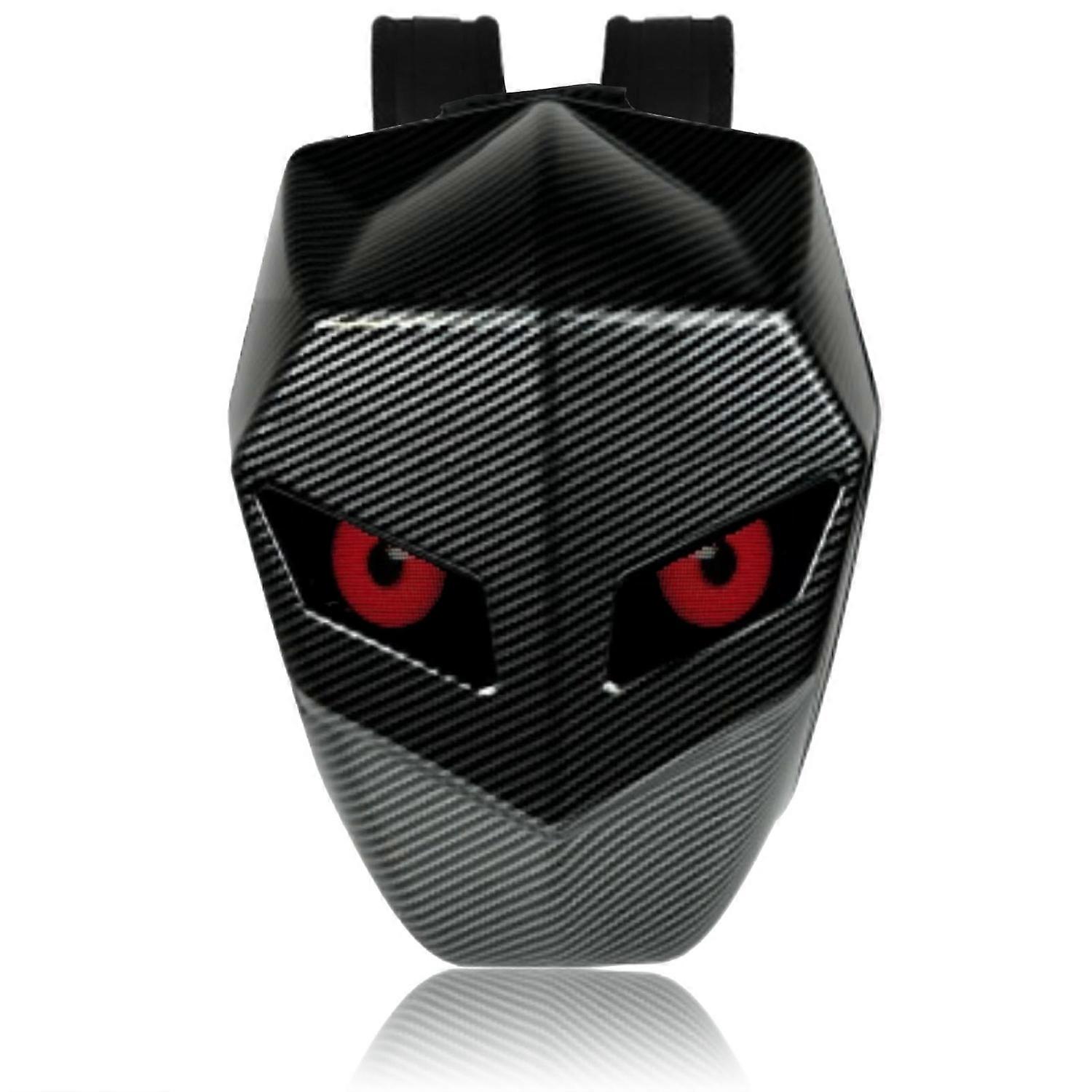 Motorcycle Backpack with LED Programmable Screen Carbon Fiber Texture Water Proof Hard Shell Helmet 