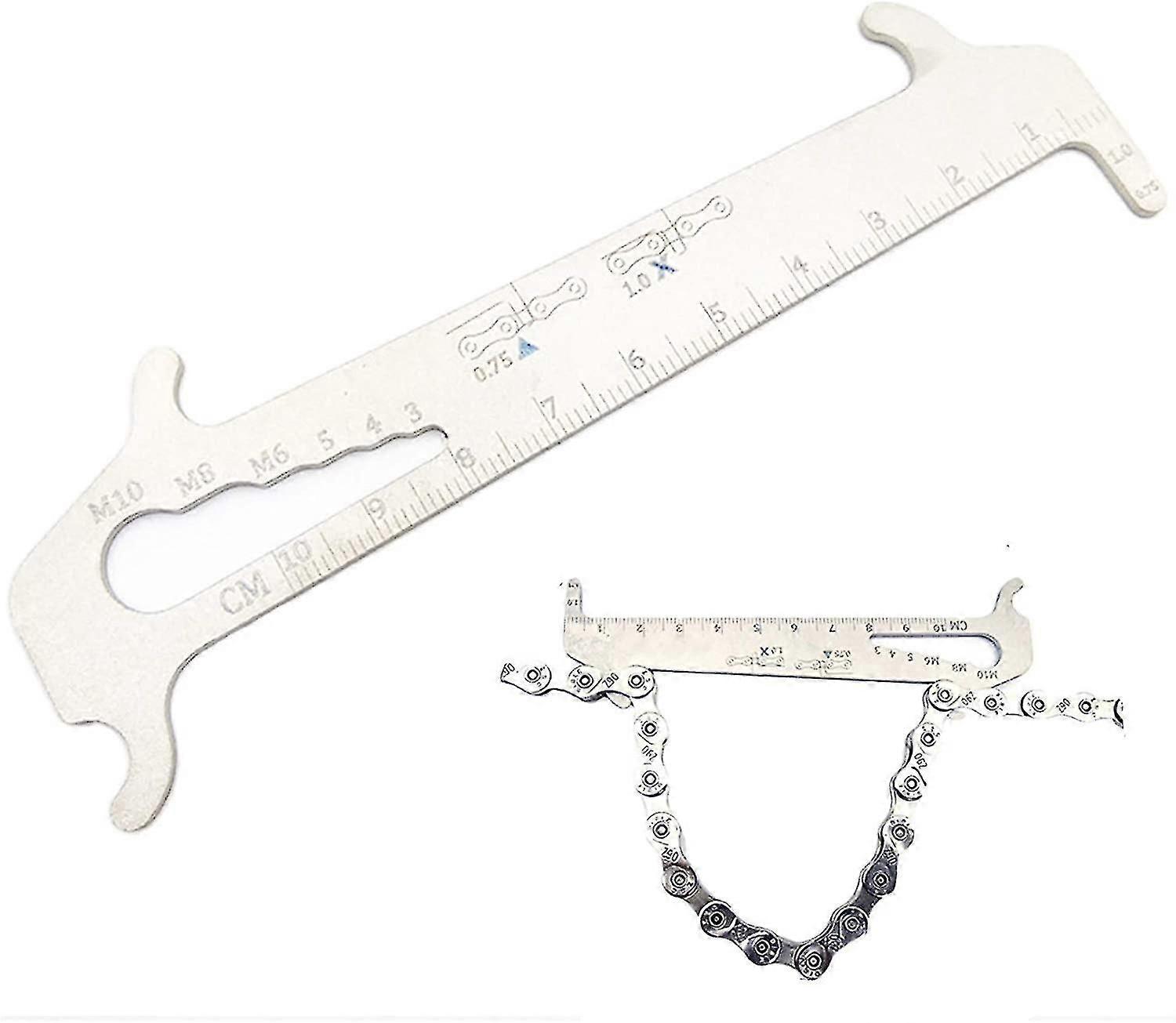 Bicycle Chain Tool Indicator Wear Tester Bicycle Chain Bike Chain Gauge Bicycle