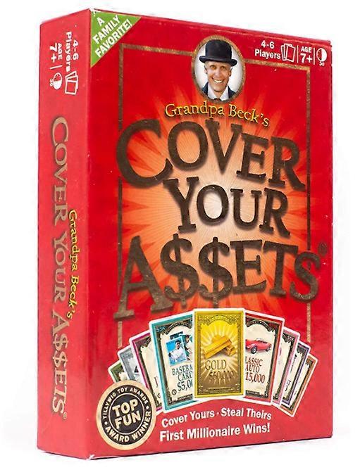 CoverYourAssets Protect Your Assets Game Party Card Visual Development
