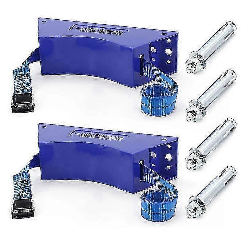 Propane Tank Cylinder Bracket for 2PCS ABS Wall Mount - Gas Cylinder with Secure Attachment System