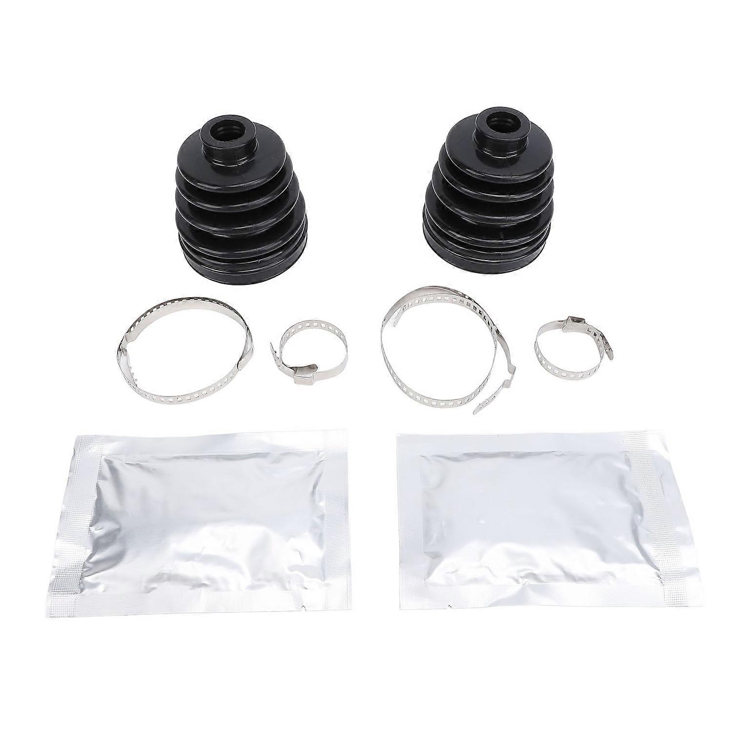 Rear Axle Inner Outer CV Boot Kit 705500953 Rubber Dust Cover Boot Joint Replacement for Polaris Spo