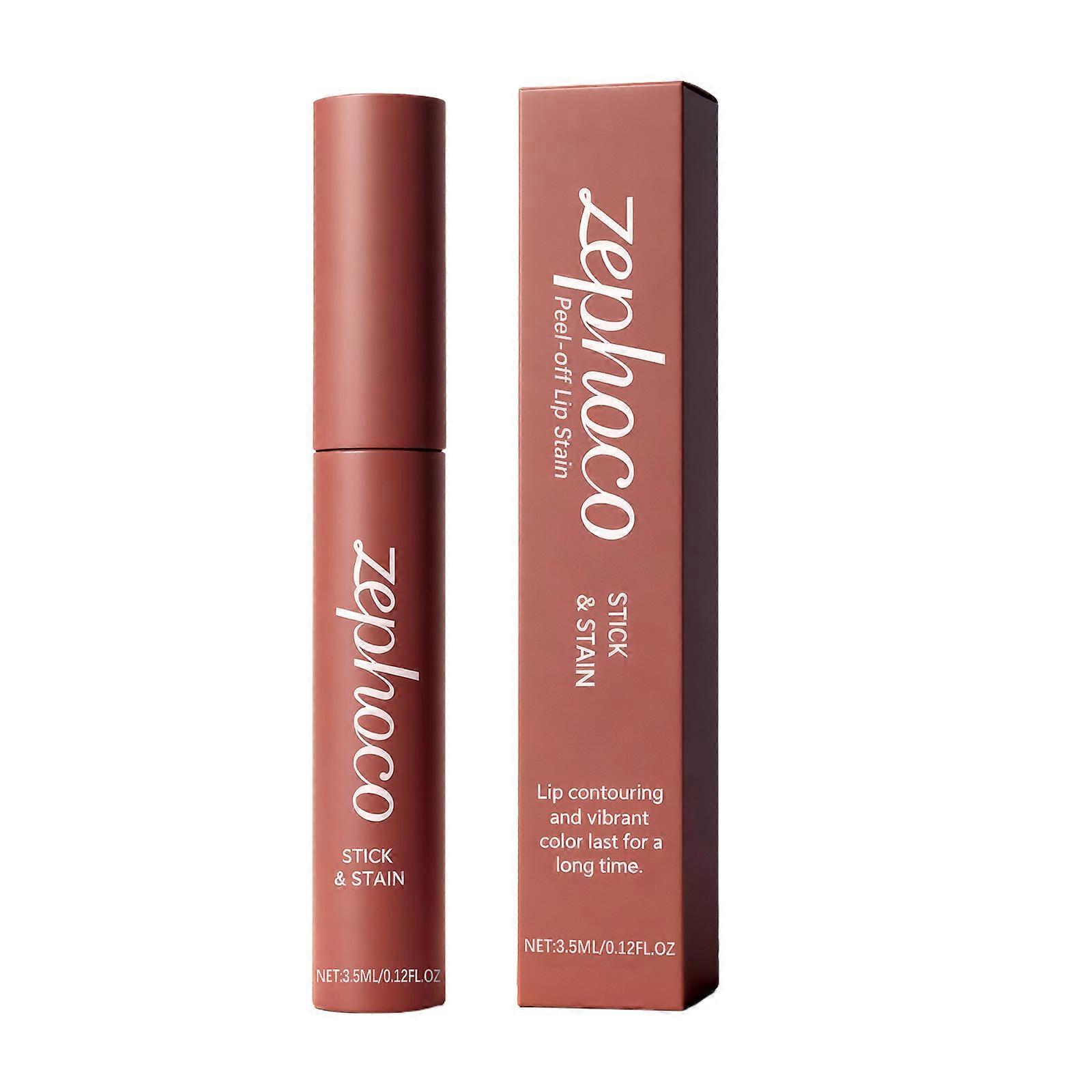 Cocoa-colored peel-off lip liner for a natural finish, easy to apply, even color, and great color payoff for defining the lips.