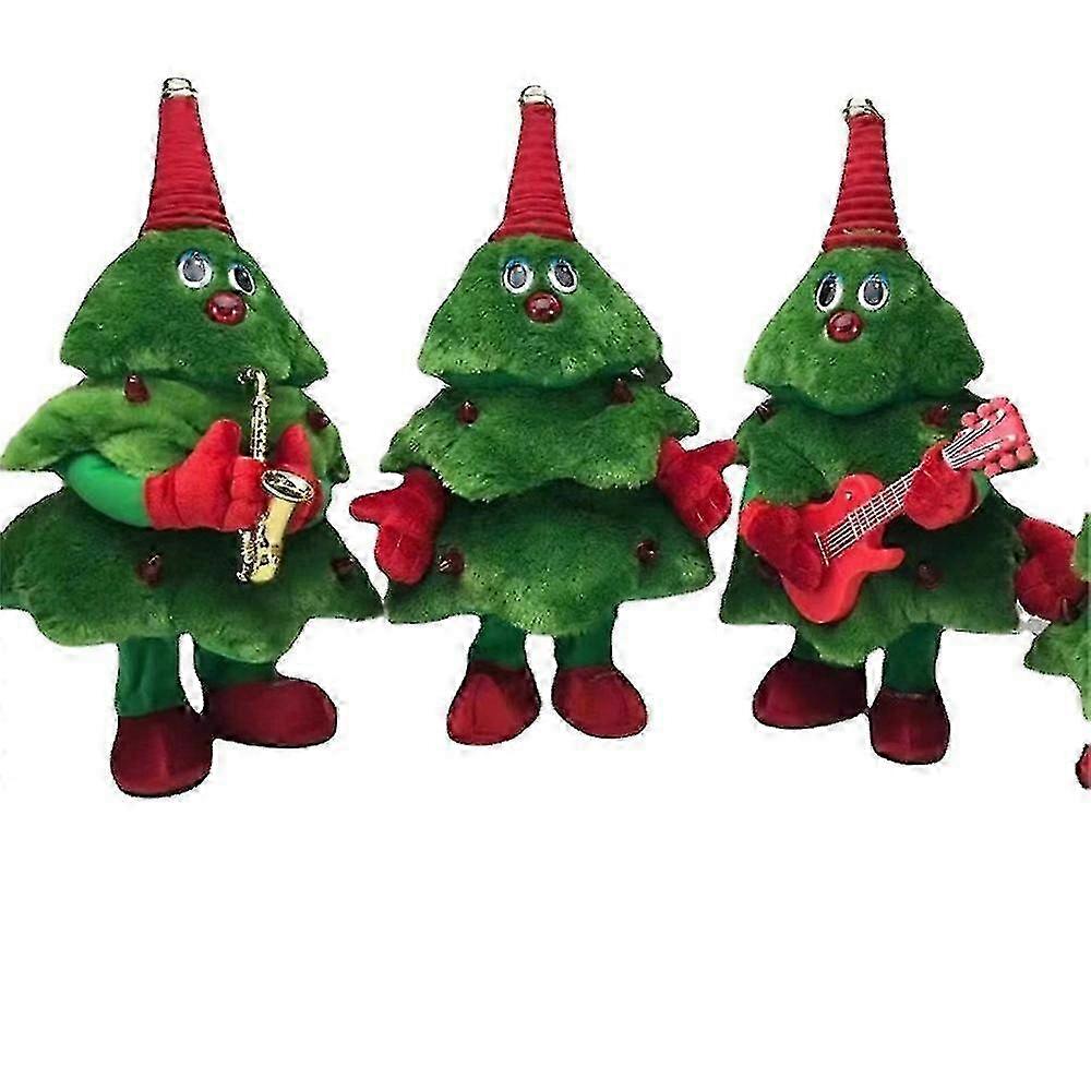 Electric Plush Toy for Christmas with Singing and Dancing Features