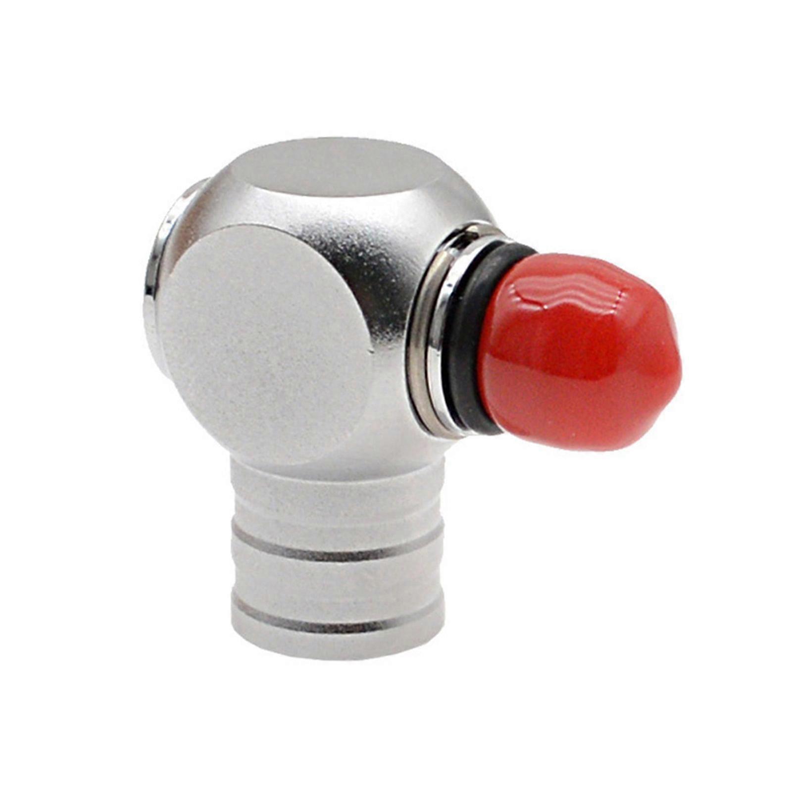 Low Pressure Diving Adapter 360 Swivels Function Corrosion Proof Scubas Adapters Adjustable Hose Length Multicolor