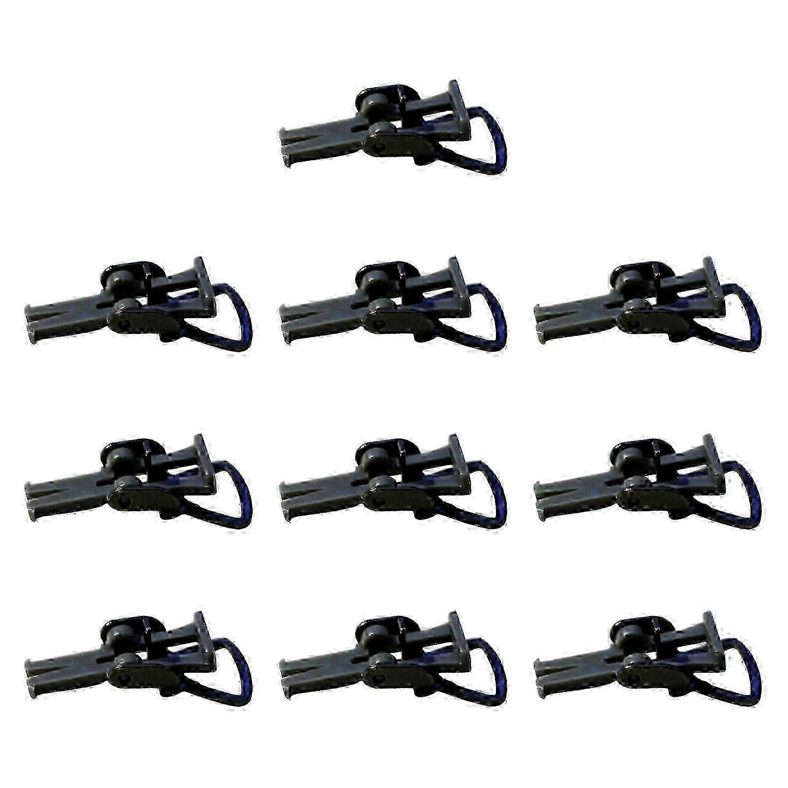 10Pcs Train Coupler Hook Train Accessories for 1:87 Scale Carriages DIY Accs
