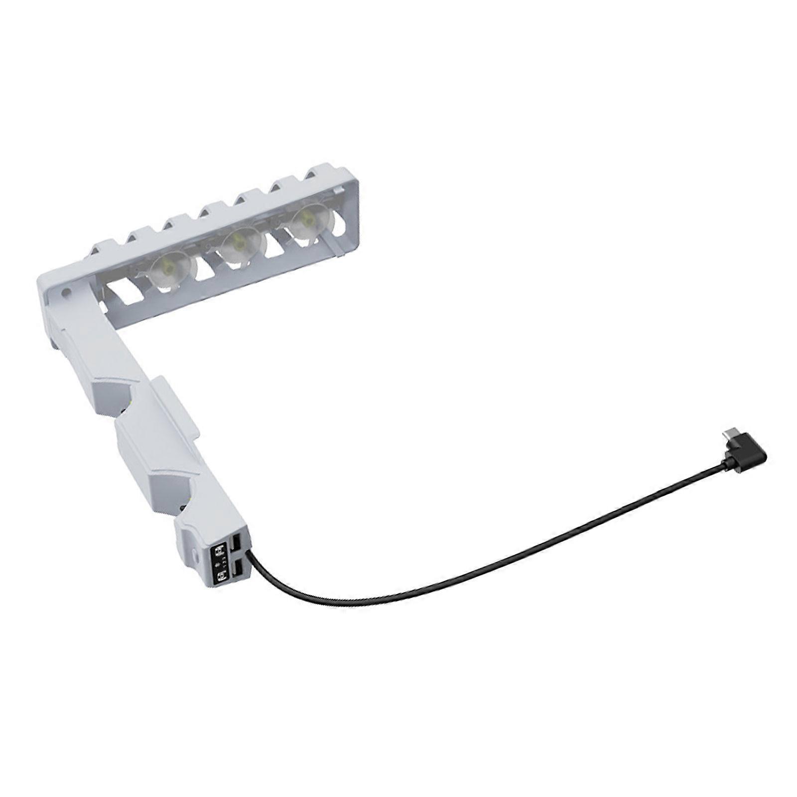 Game Accessory 3 Speed Cooling Fan for Slim with RGB Controllers Charging Cooling Fan Game Machine Cooling System  White