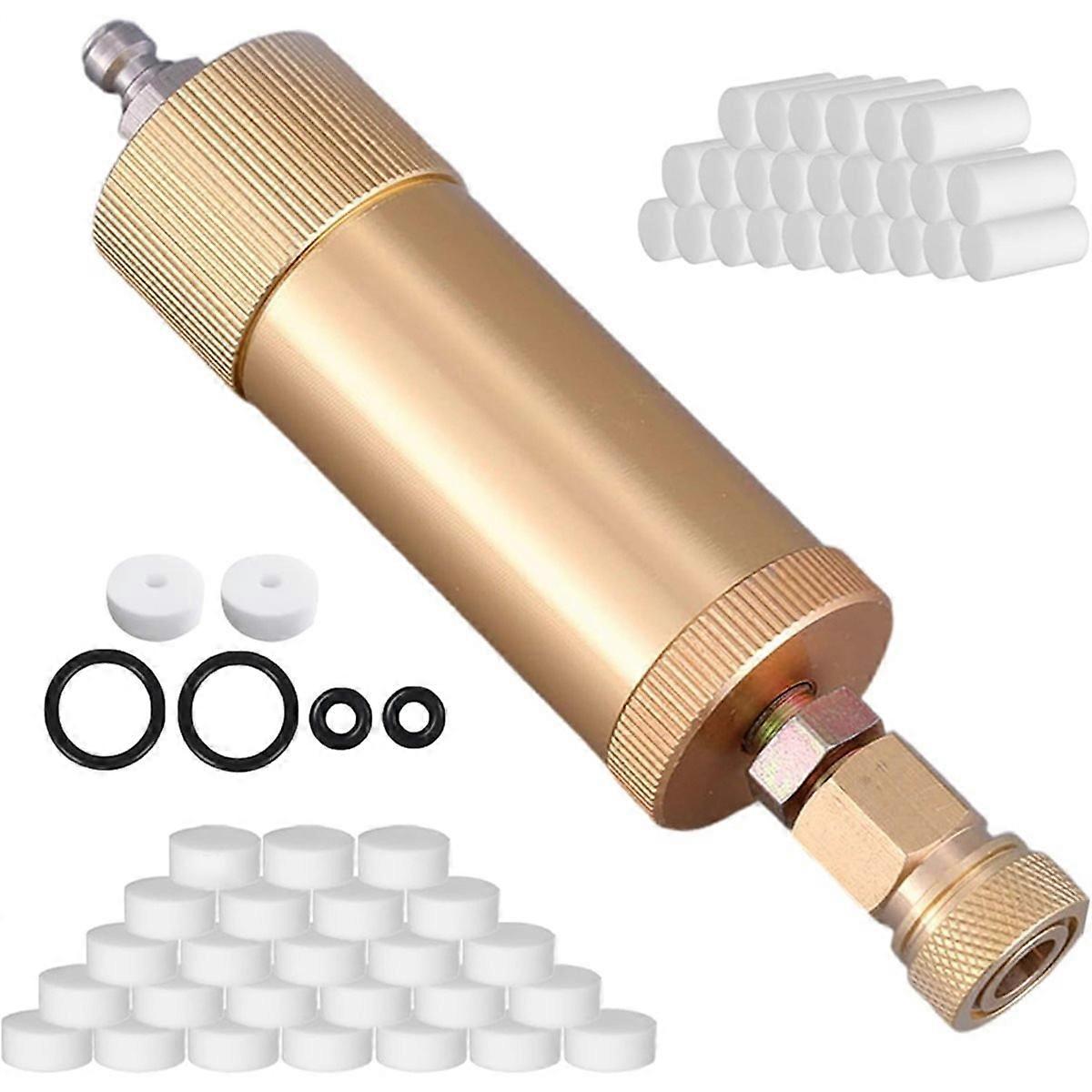 High Pressure PCP Air Filter Oil-Water Separator, 40MPa/5800Psi Inline Moisture Separator for Air Co