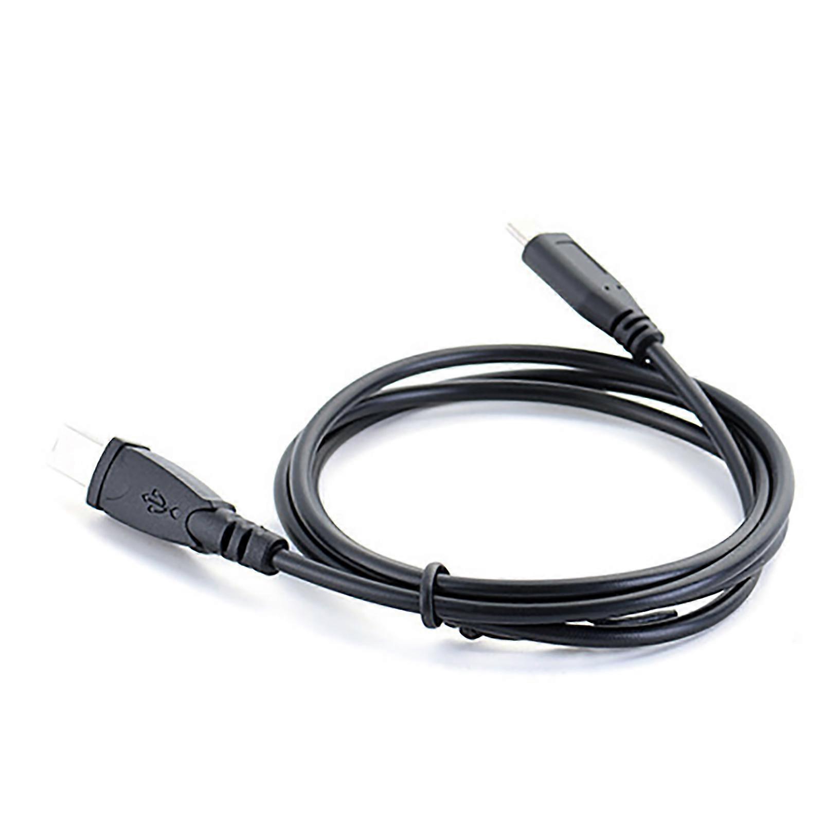 Type C to USB B Male to Male Printer Scanners Cable OTG Functionality for Printer and Digital Device Multicolor