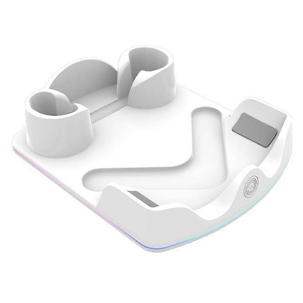 For Quest 3S VR Helmet Charging Base VR Controller Universal Charging Base Handle Storage Accessories White
