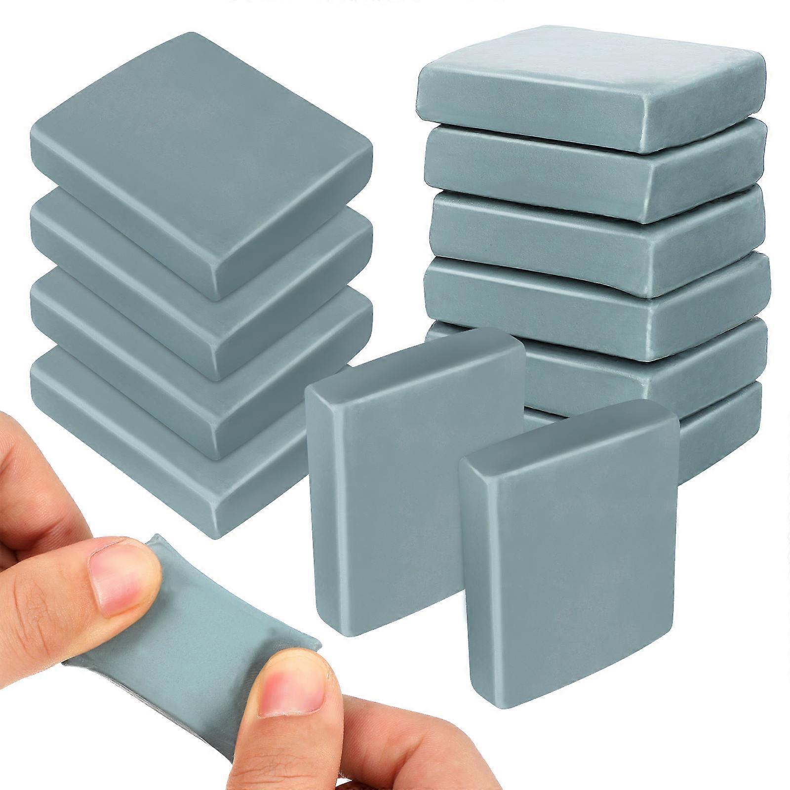 12 Pcs Kneaded Erasers Moldable Eraser Block Erasers Kneeded Art Eraser Sketch Erasers For Drawing Sketching
