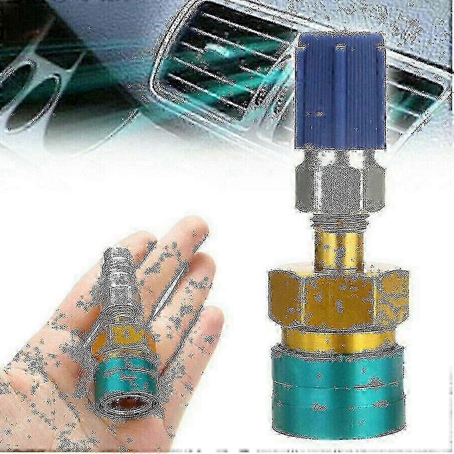 R1234yf To R134a Low Side Quick Coupler Car Suv Hose Adapter Fitting Connector