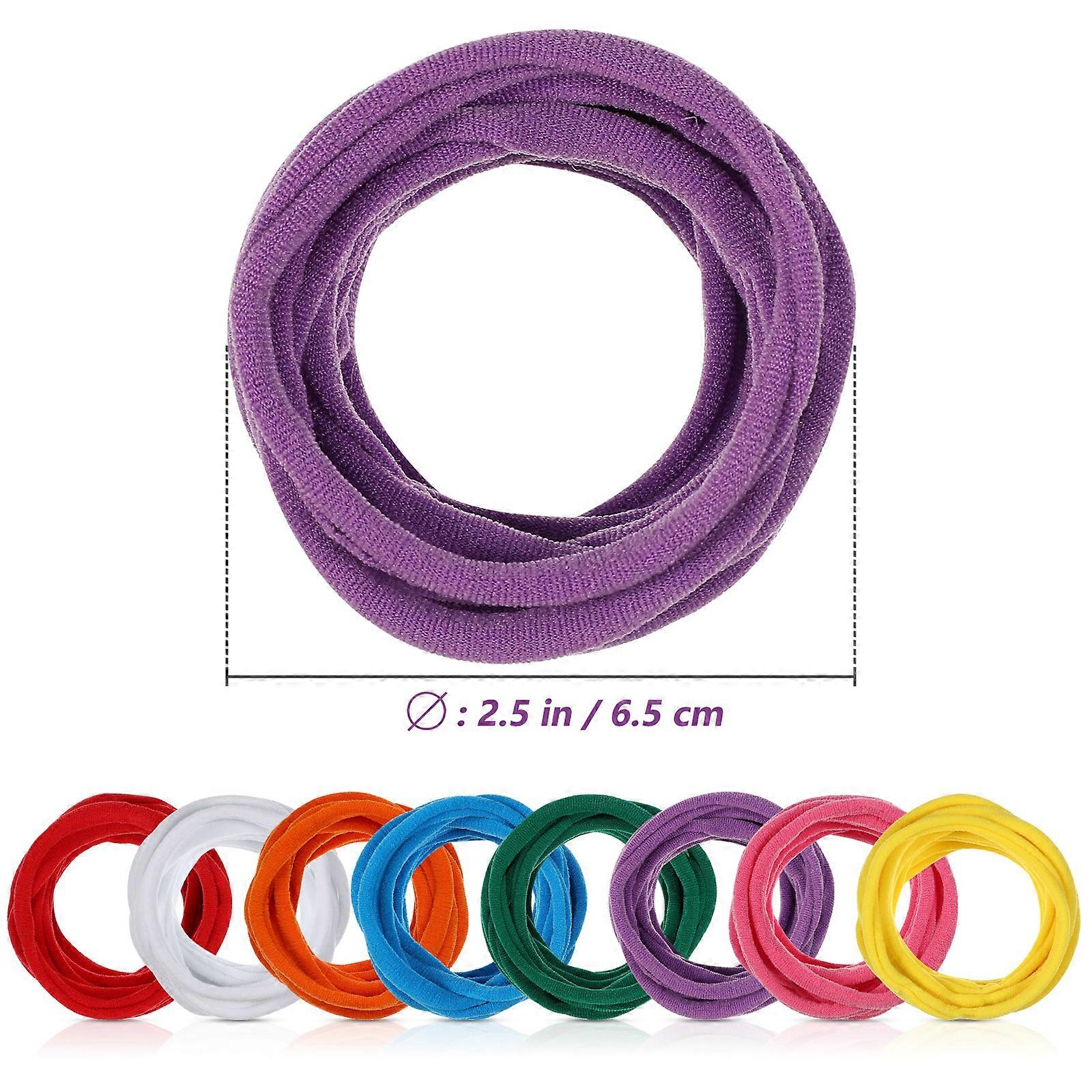 288 stuks elastisch weven weefgetouw lussen pannenlap weefgetouw banden kleurrijke kinderen weven ambachten (gemengde kleur)