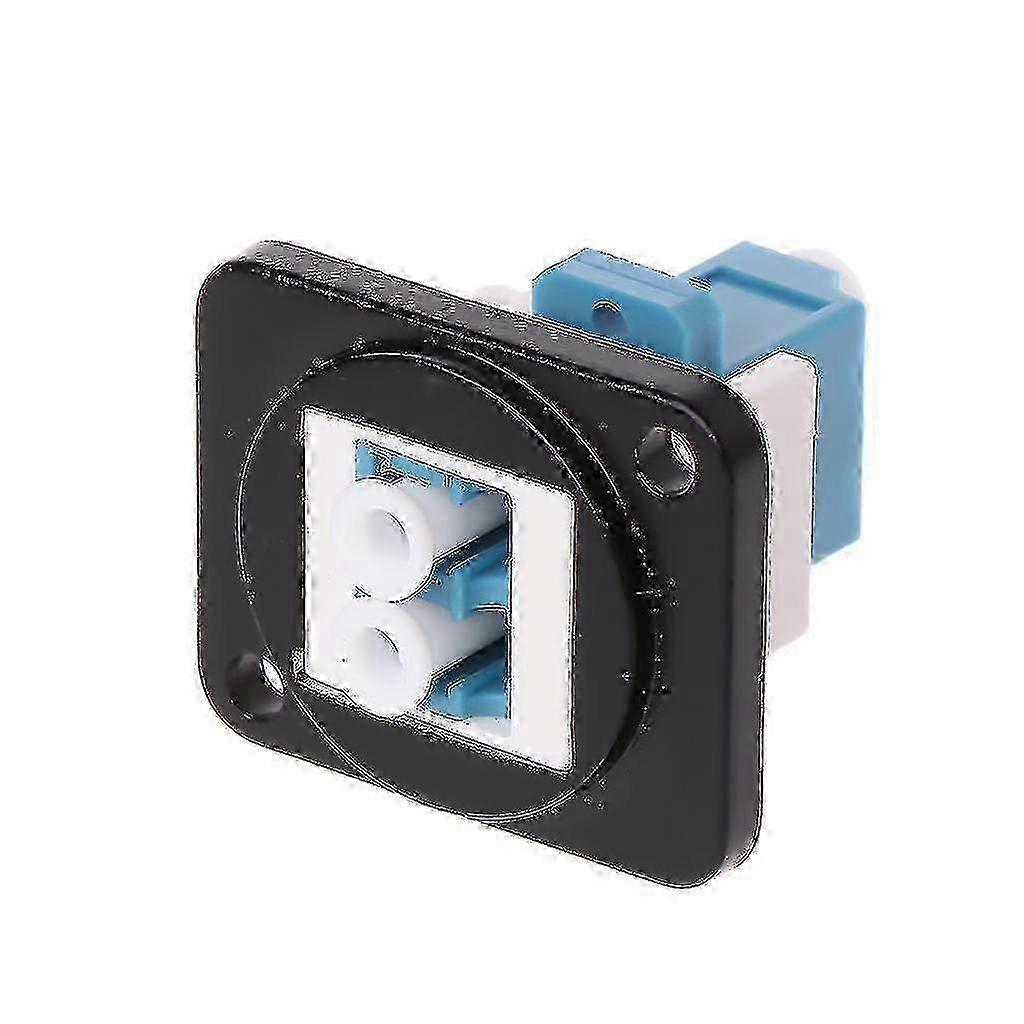 Chassis Panel Mounting Socket Rj45 D-type Lc Optical Fiber Straight Connector