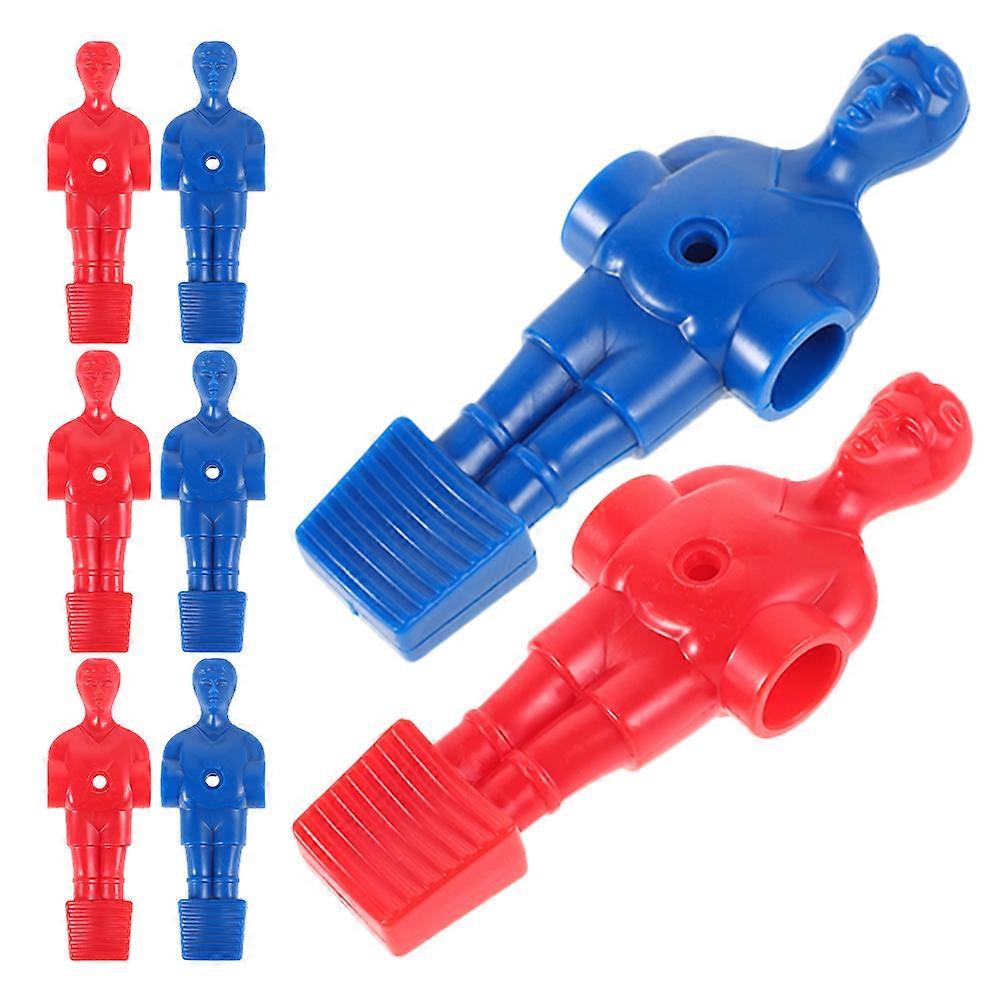 Foosball Players Set Design Hips Material for Office Home Interactive Fun 8Pcs
