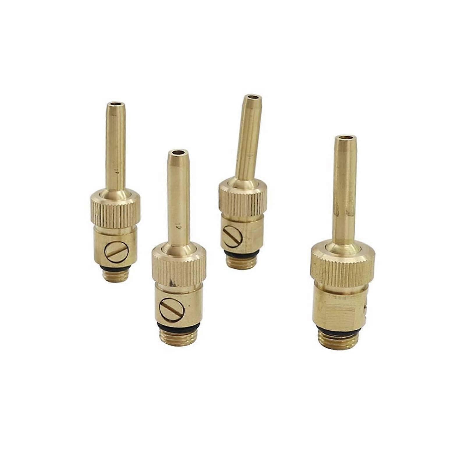 Fountain Nozzle with Valve, Adjustable 1/4' M10 M12 M14 Thread Garden Sprinkler for Landscape Water Features