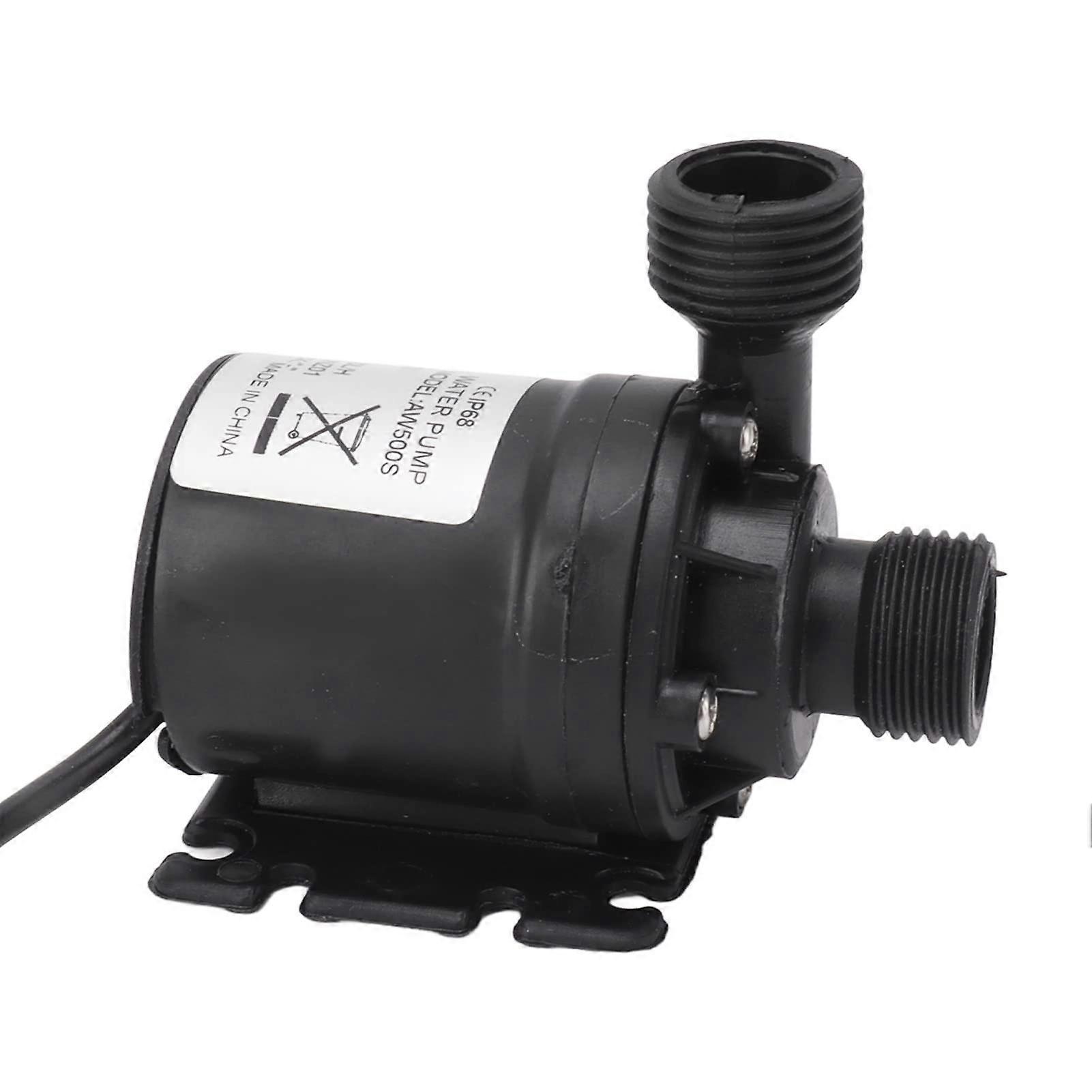 DC 24V Booster Pump with Durable Ceramic Shaft and Low Noise for Dishwasher and Ice Maker