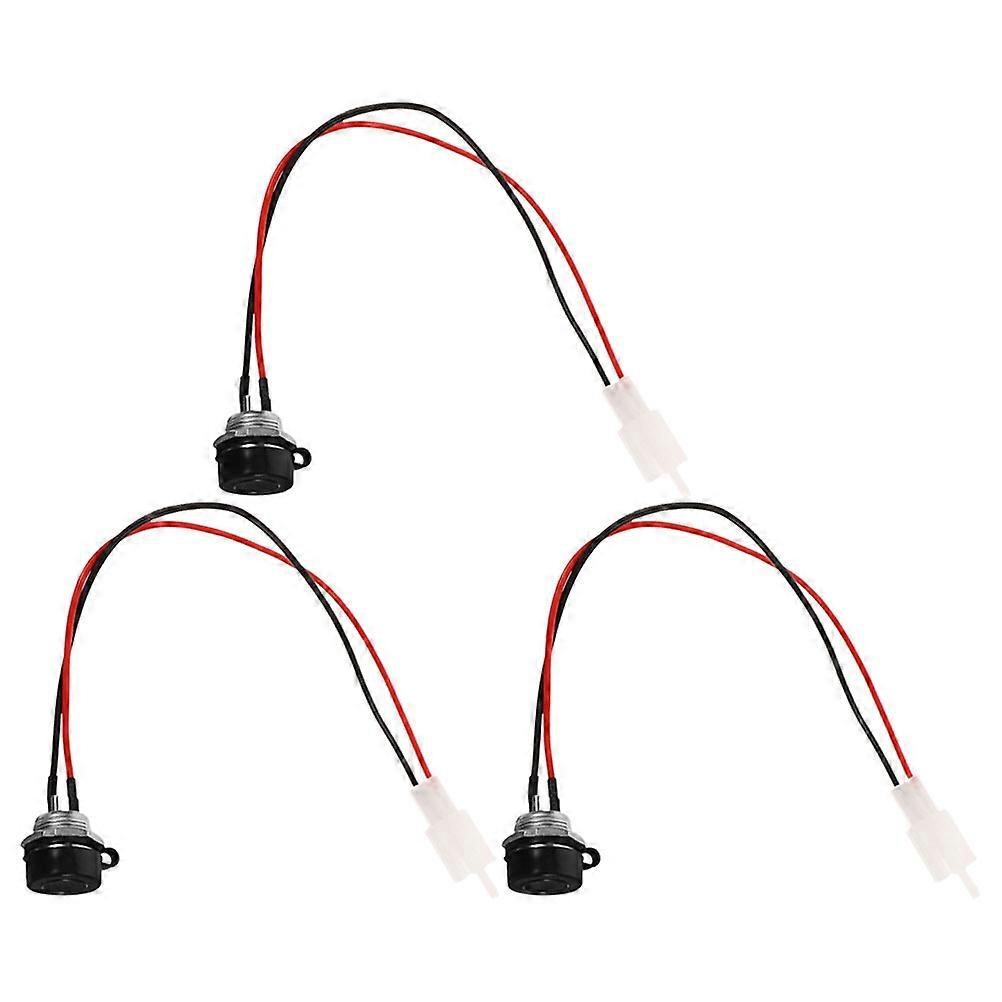 Electric Scooter Charging Port Connector Cable for 3Pcs Replacement Part