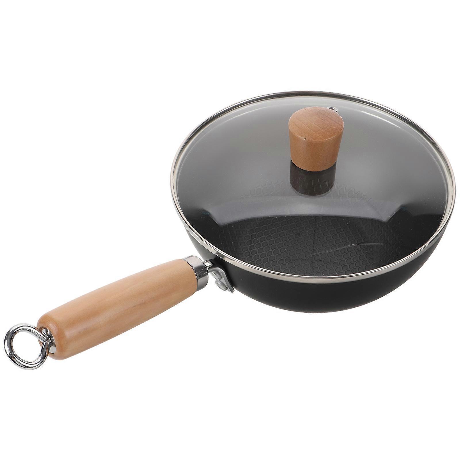 Japanese Wok Small Wok Non-Stick Cooker for Home Use