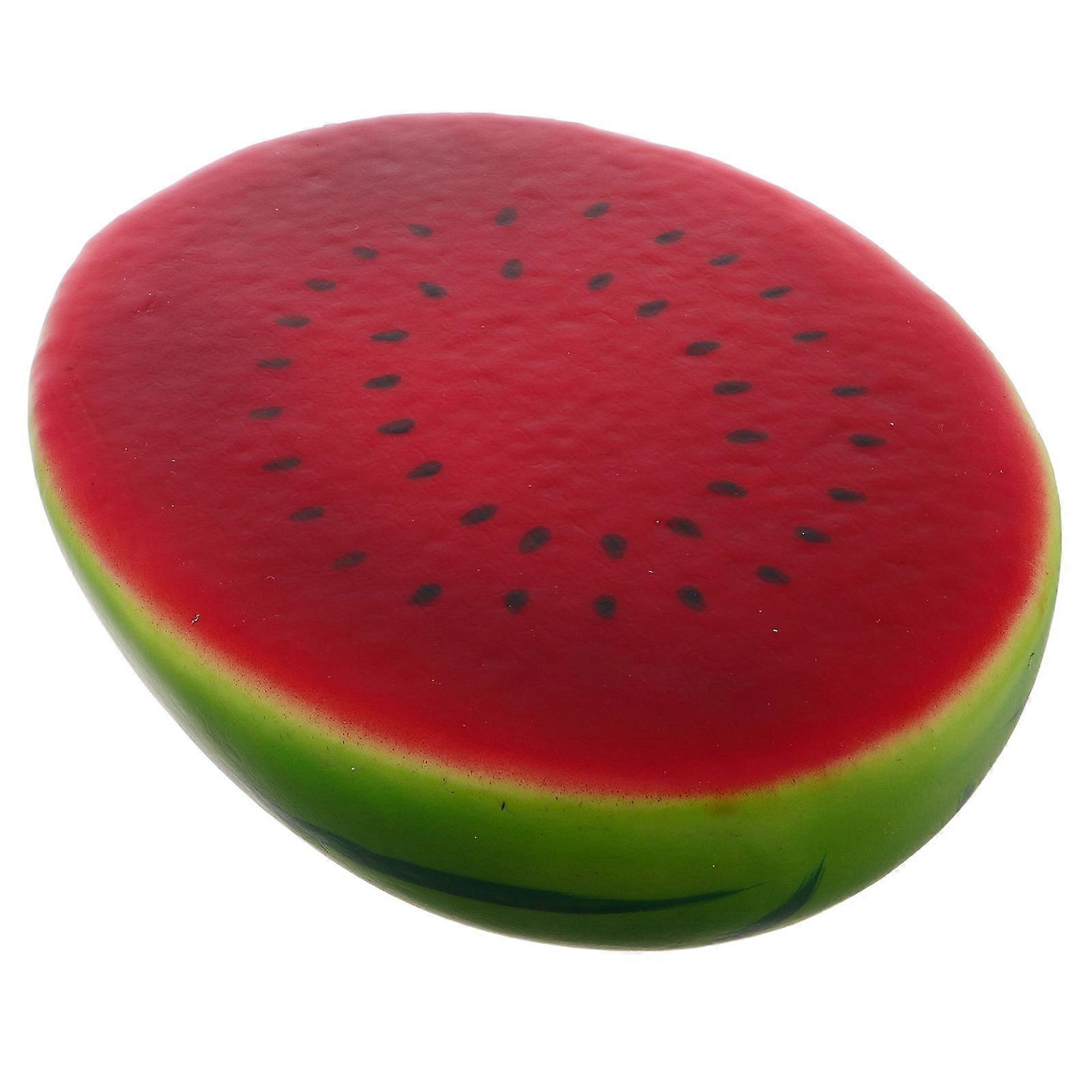 Artificial Watermelon Model for Decor 1 Piece Plastic Fruit Decoration Prop