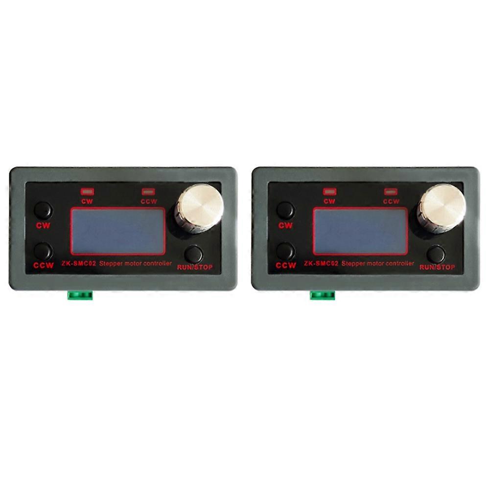 2X ZK-SMC02 Stepper Motor Driver Controller Integrated Board Forward/Reverse Pulse Speed Angle Control Module