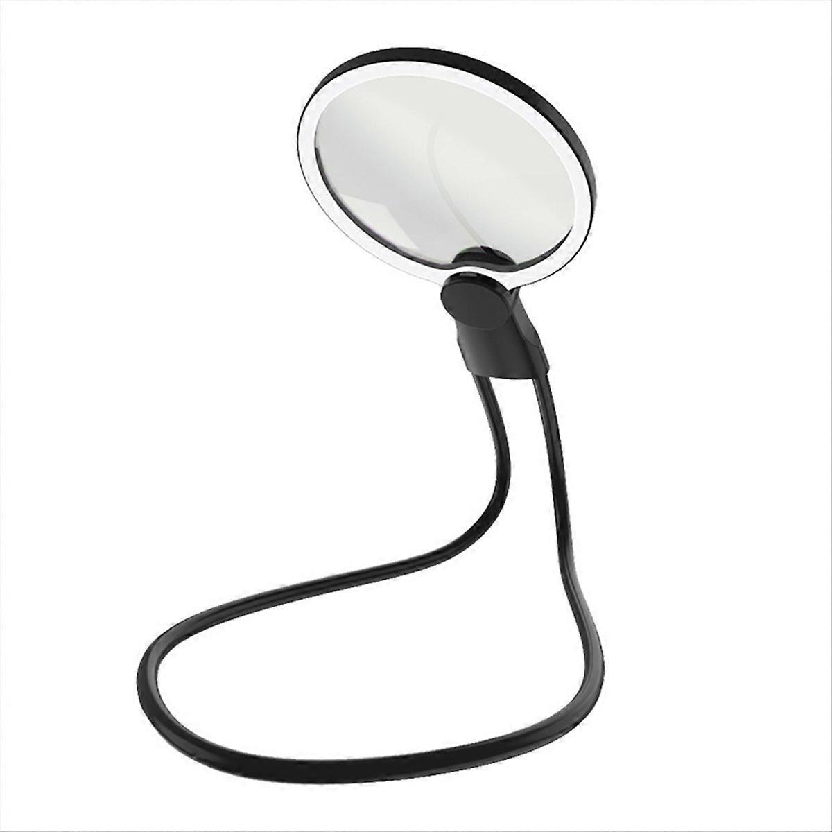 Portable Neck Flexible Magnifier With 24 LED Lights