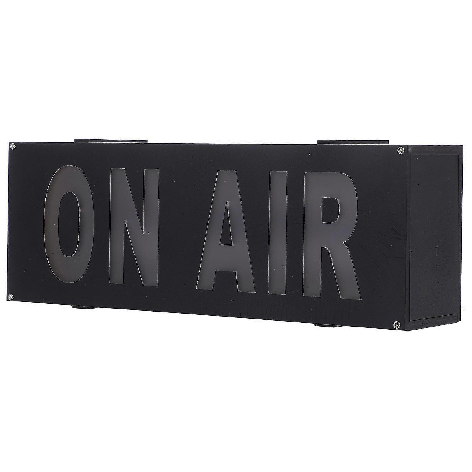 オンエアサインLEDライトスタジオレコーディングサインブロードキャスト警告サインオフィス用