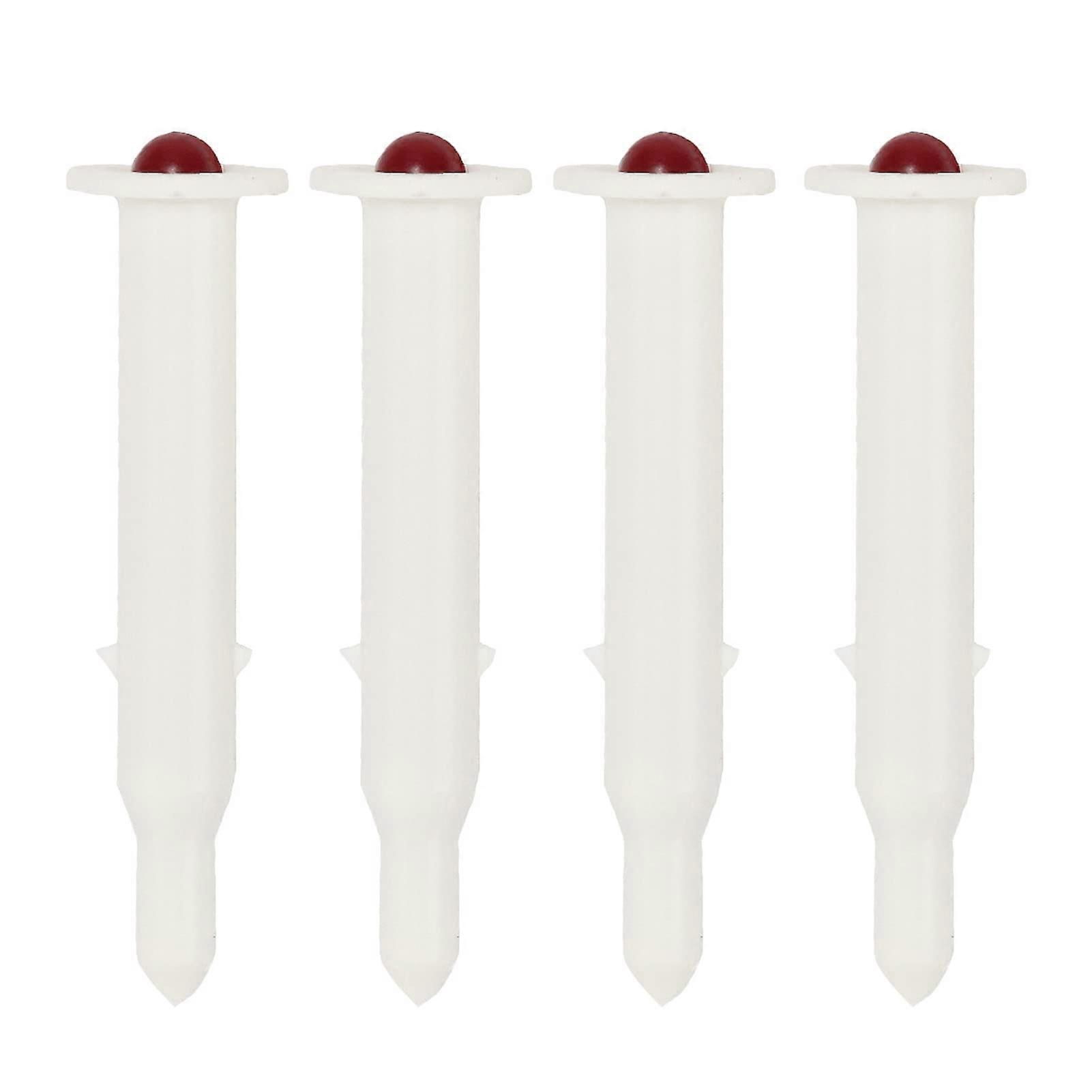 4Pack Turkey Pop Up Timer Disposable Meat Thermometers for Roasting BBQ with Accurate Temperature