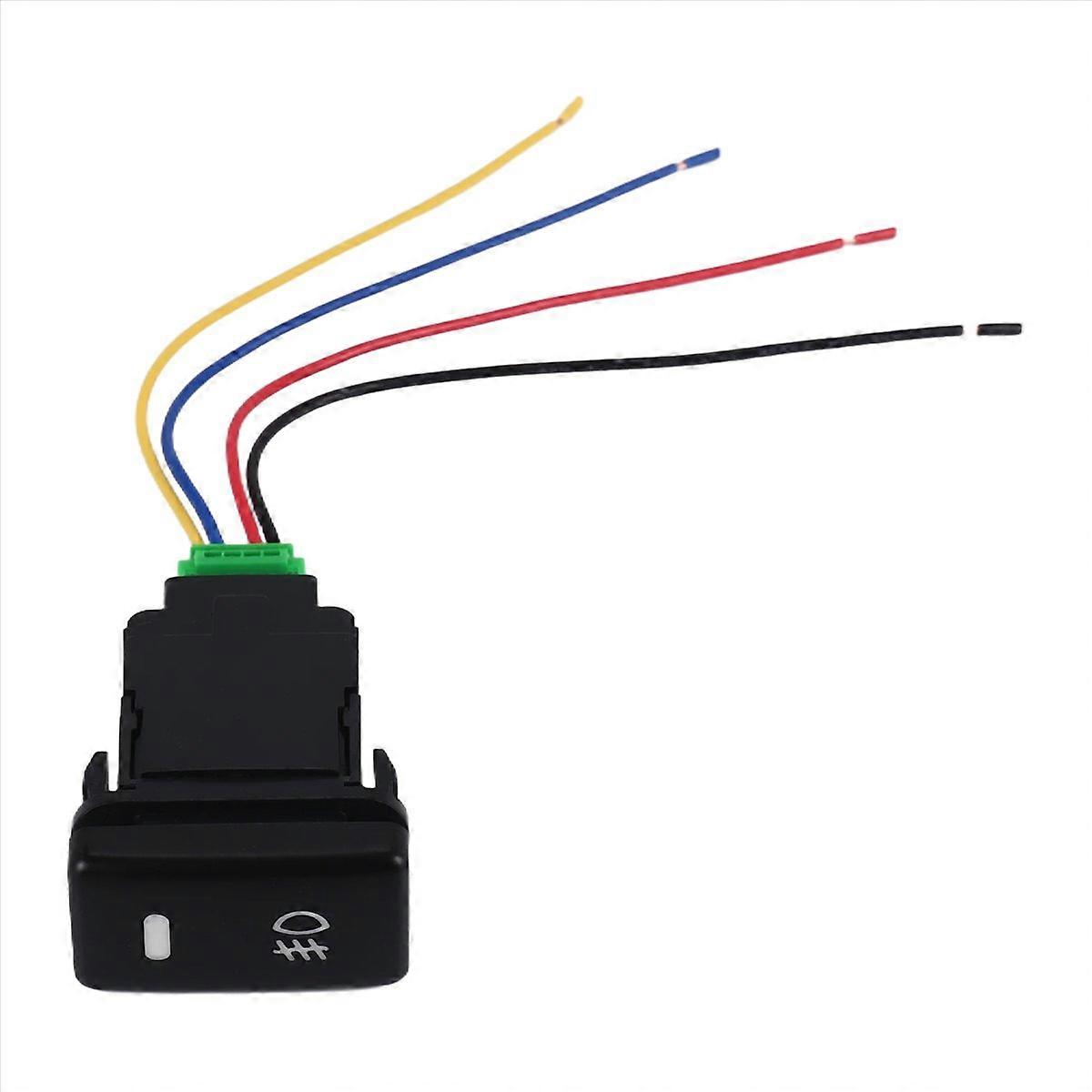 Waterproof Fog Lamp Switch With 4 Line For White Light