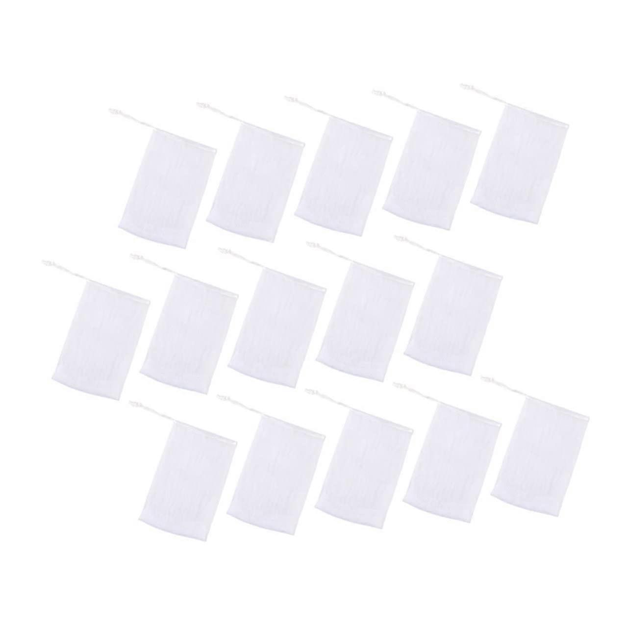 50pcs Soap Foaming Net Exfoliating Mesh Bag for Shower and Face Rich Lather Quick Drying Hanging