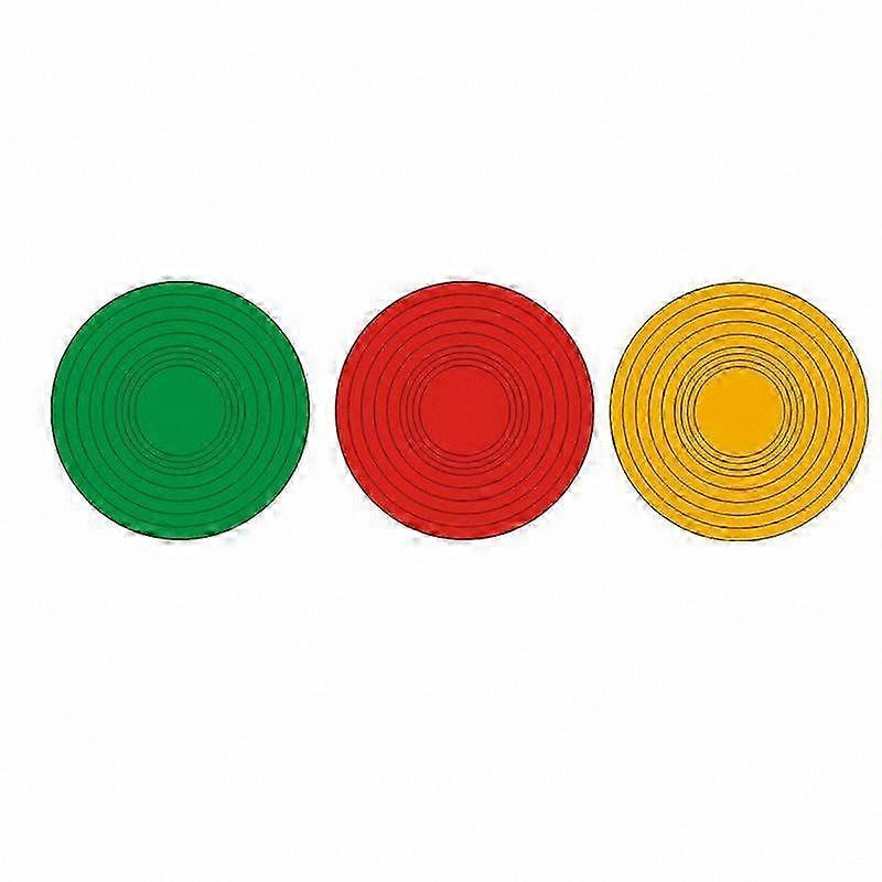 Adhesive Gauge Markers for Pressure Range Identification, 15pcs Safety Labels