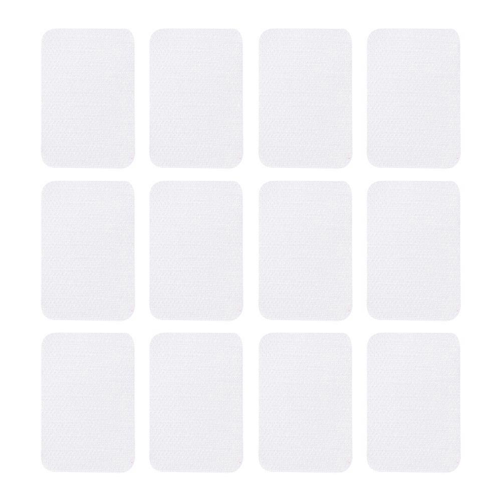 Blanket Nonslip Stickers Carpet Patch for Rug Fixation 90Pcs White