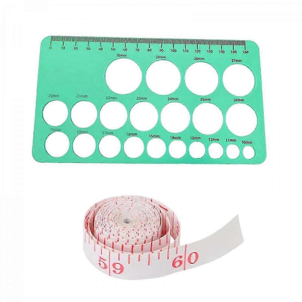 Breast Pump Sizing Tool - Durable, Portable, and Reusable Nipple Ruler for New Mothers