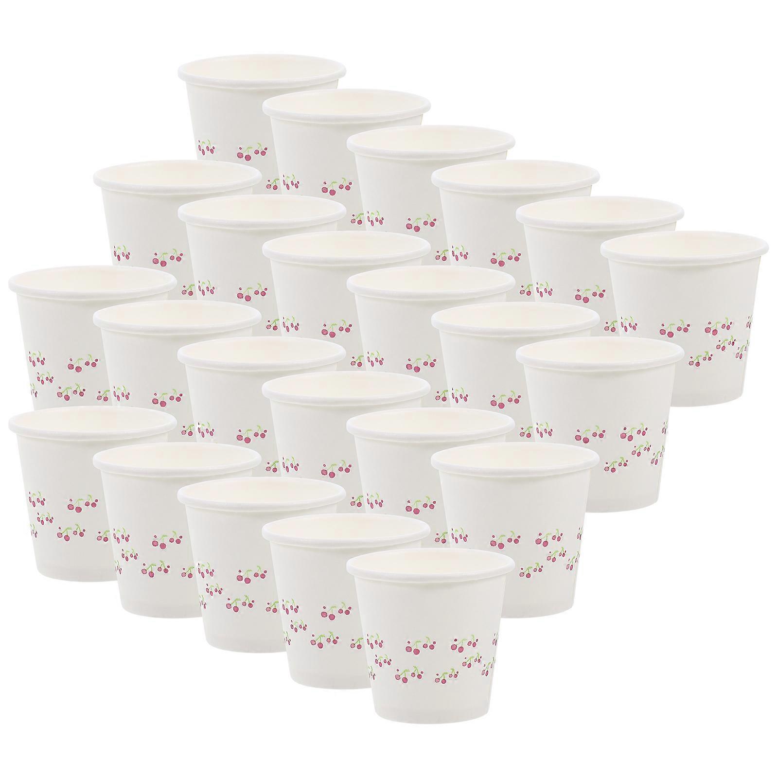 Mini Drinking Cups for Daily Use Made from Paper Material in 50ml