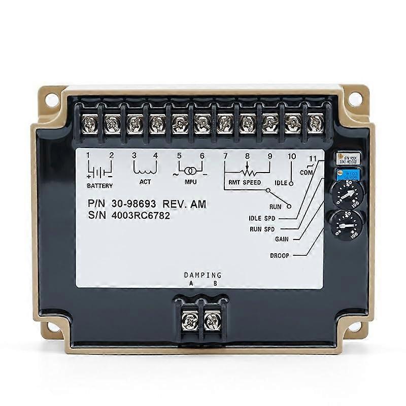 Diesel Generator Speed Governor with Automatic Engine Control Module for Stable and Efficient Operation