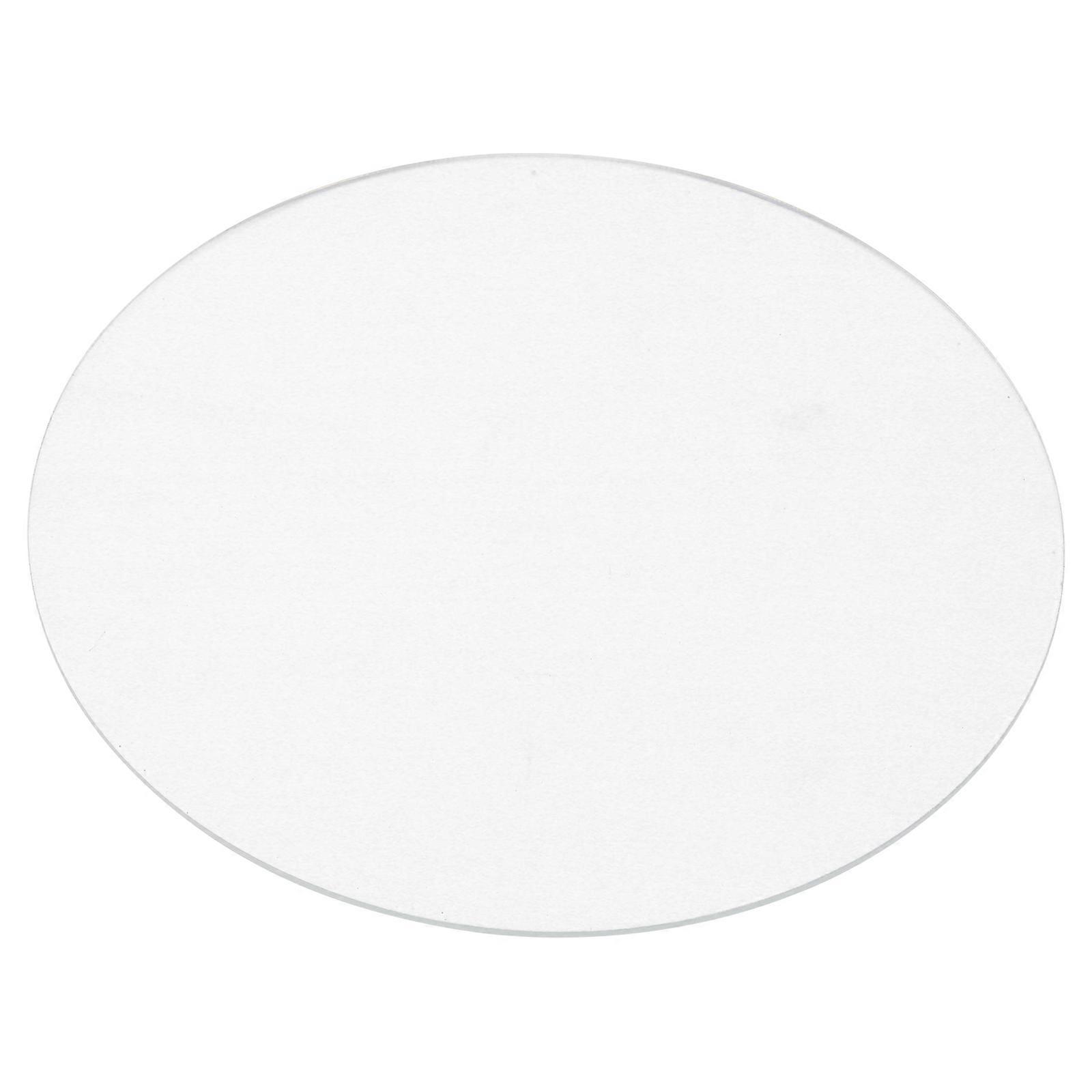 Transparent Acrylic Cake Display Base with High Transparency and Sturdy Support for Birthday Parties 9.84 inches diameter