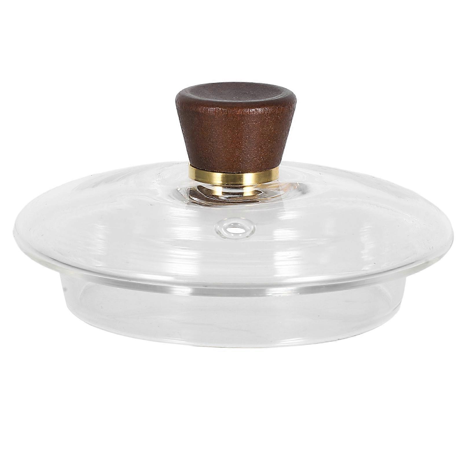 Tea Pitcher Replacement Clear Glass Teapot Lid Cover for Kitchen Use